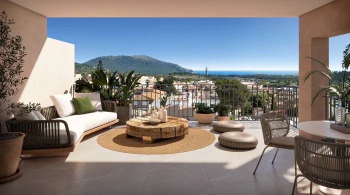 Oliu, new apartments and townhouses in Capdepera