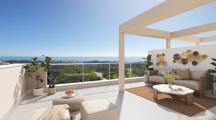 Valley Views, exclusive apartments and penthouses with sea views in Mijas.