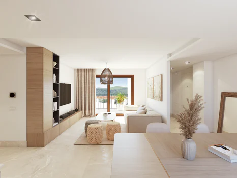 Fuente Lirios, apartments and penthouses in the center of Benahavís