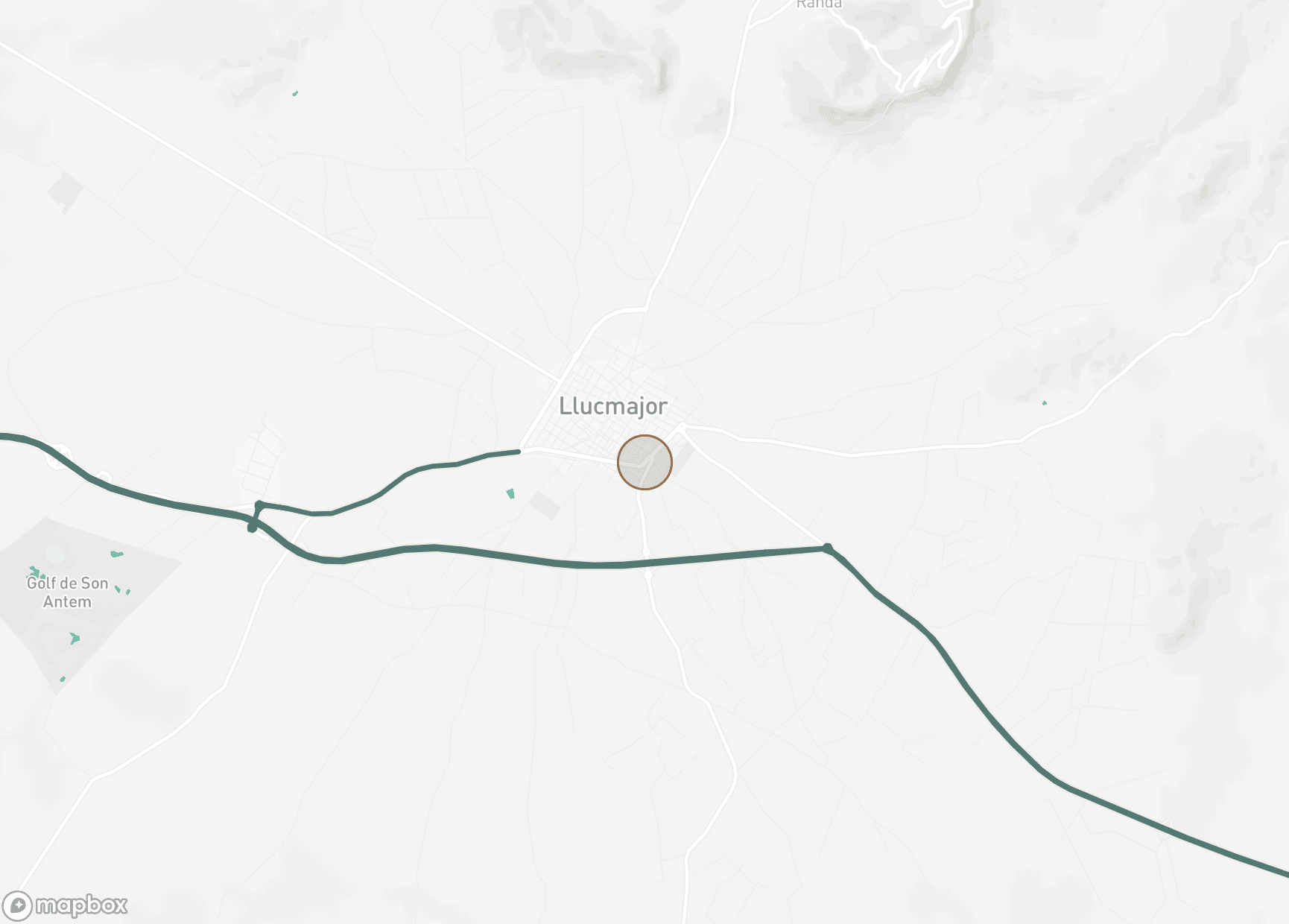 Property Location Map, Llucmajor