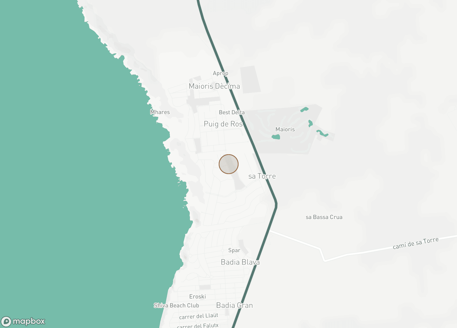 Property Location Map, Sa Torre - Puig de Ros, Llucmajor
