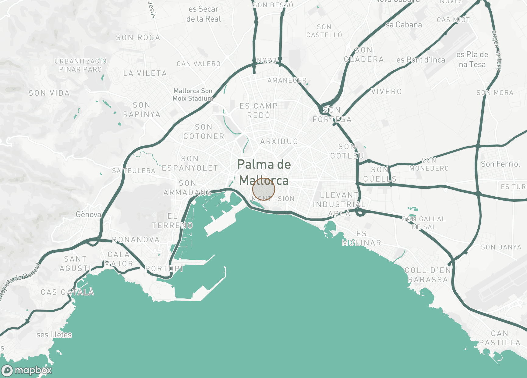 Property Location Map, Palma de Mallorca