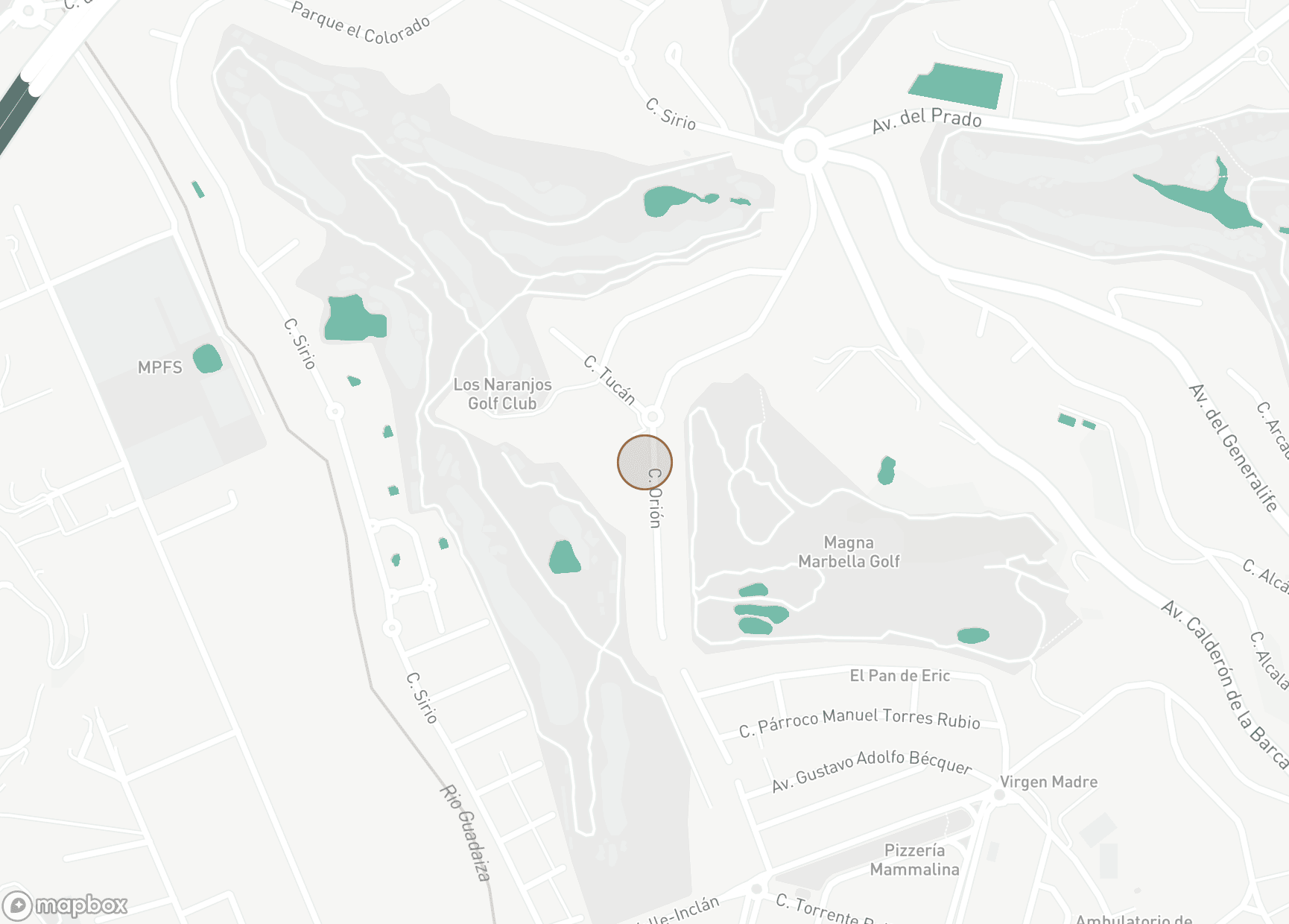 Property Location Map, Nueva Andalucia, Marbella (alla områden)