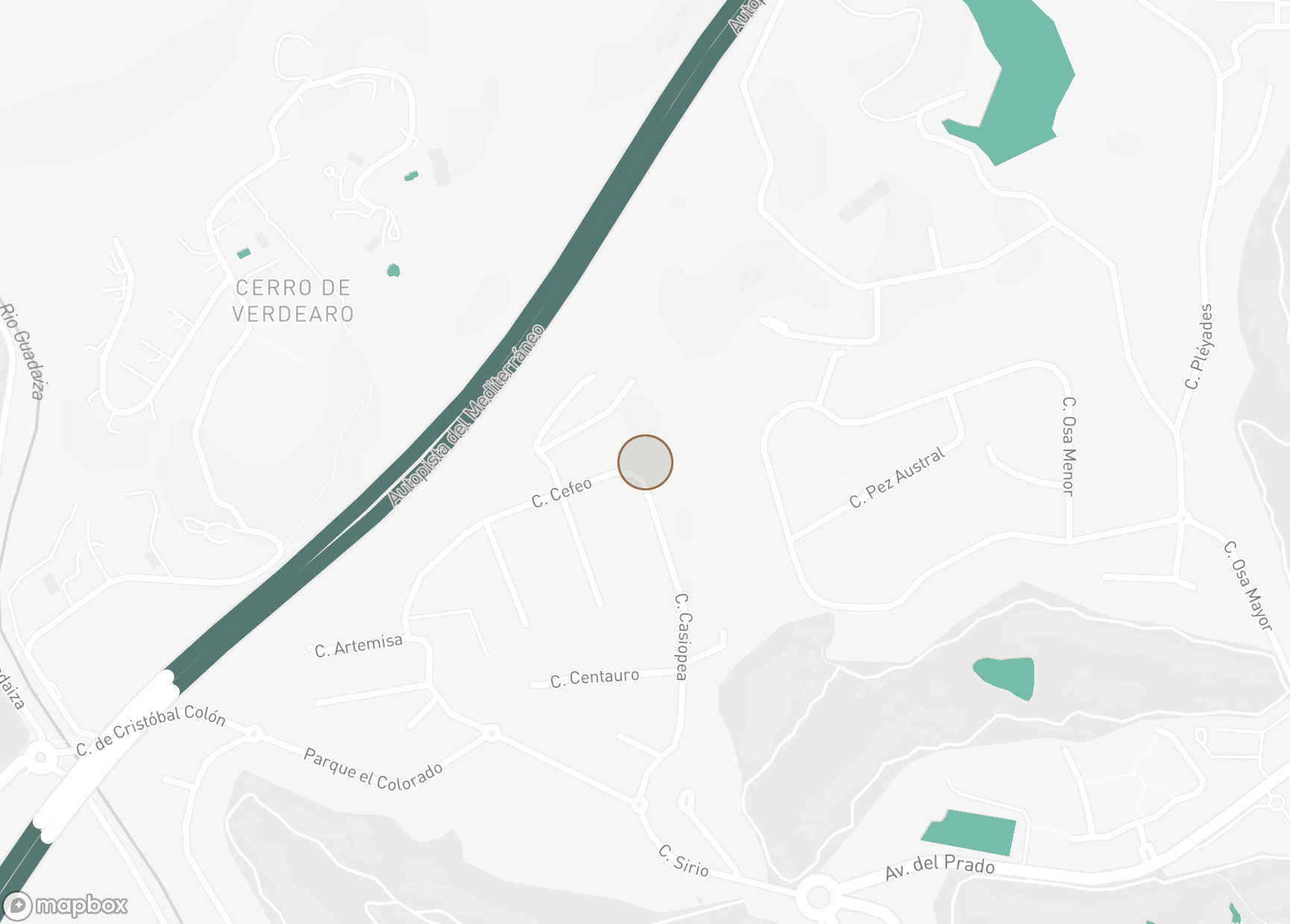 Property Location Map, Haza del Conde, Nueva Andalucia