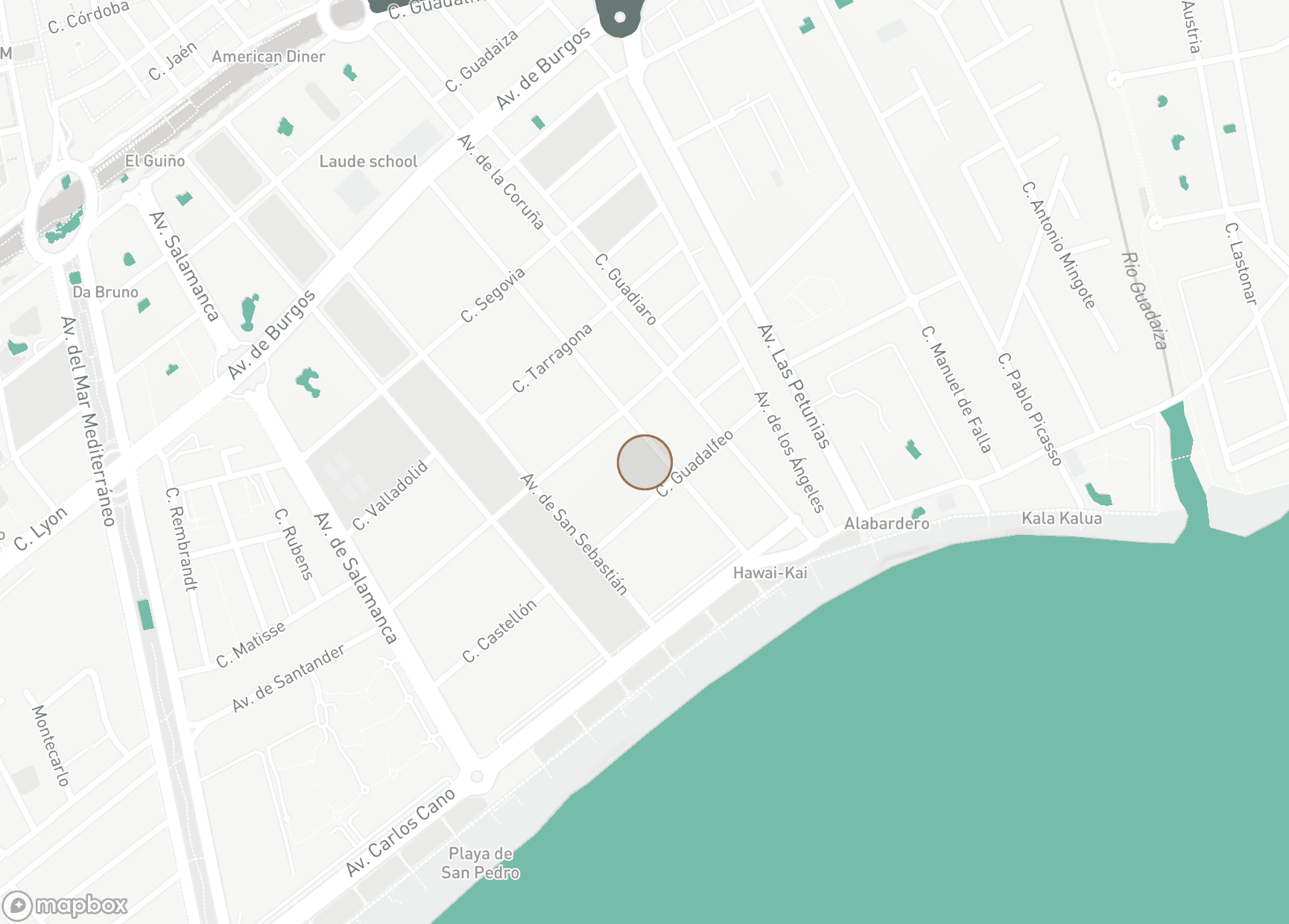 Property Location Map, San Pedro de Alcantara