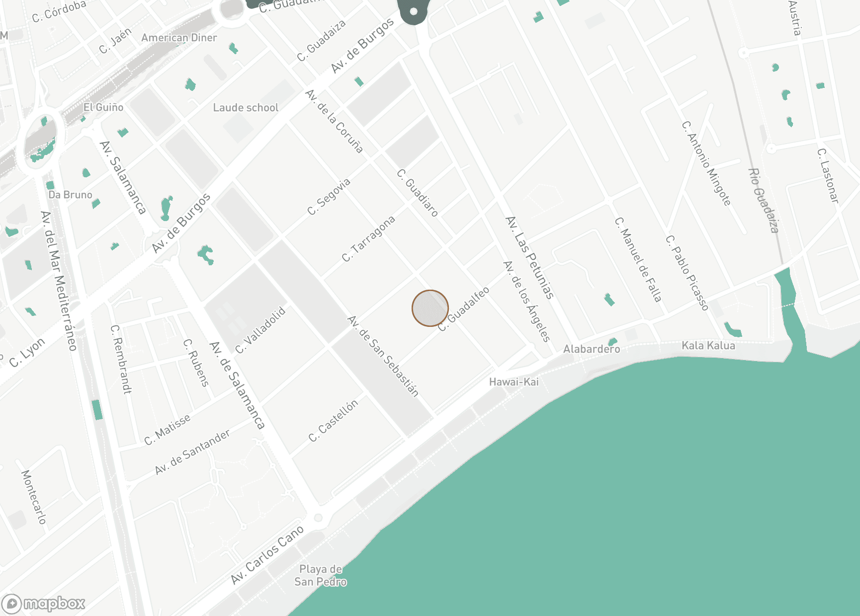 Property Location Map, San Pedro de Alcantara