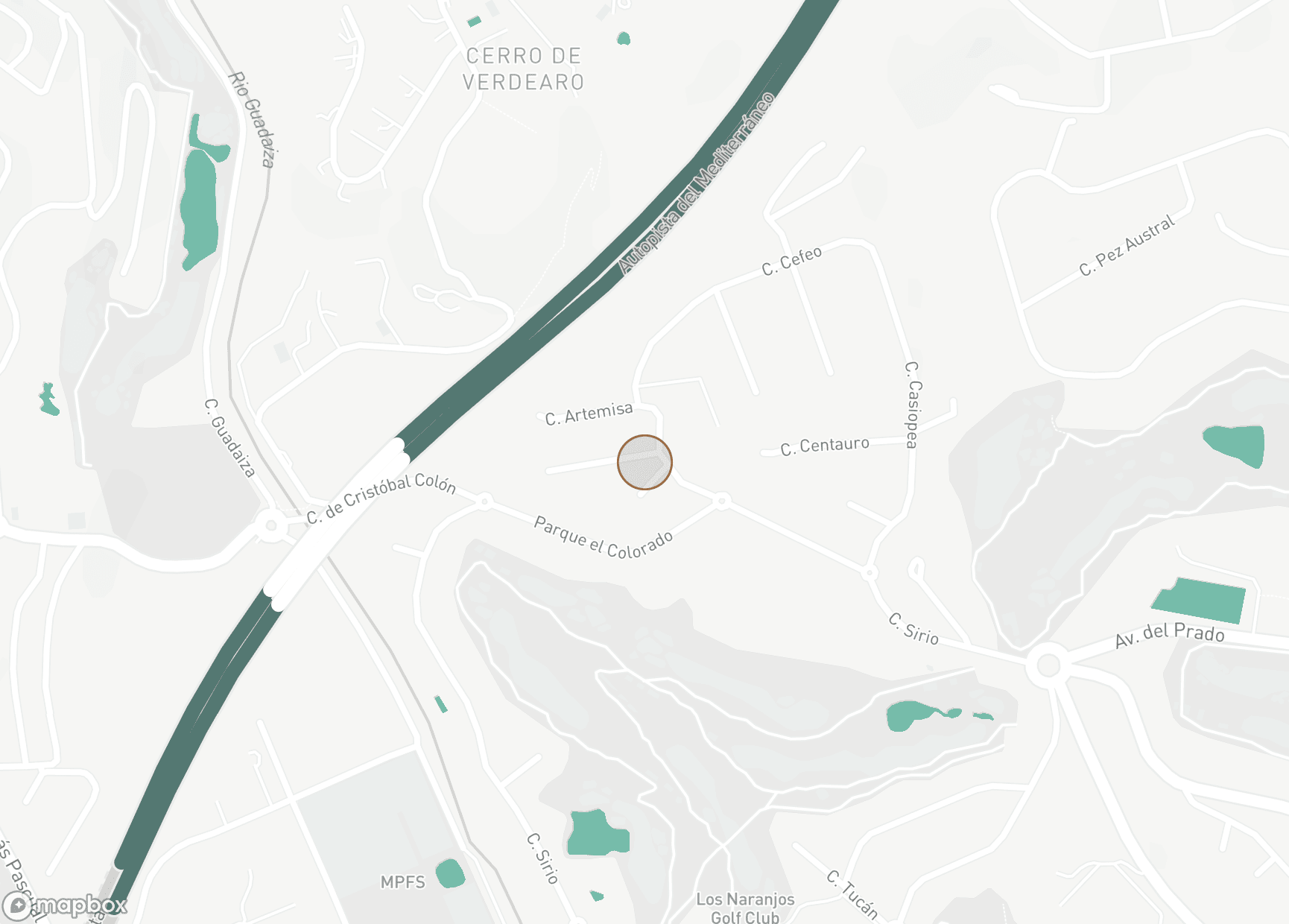 Property Location Map, Haza del Conde, Nueva Andalucia