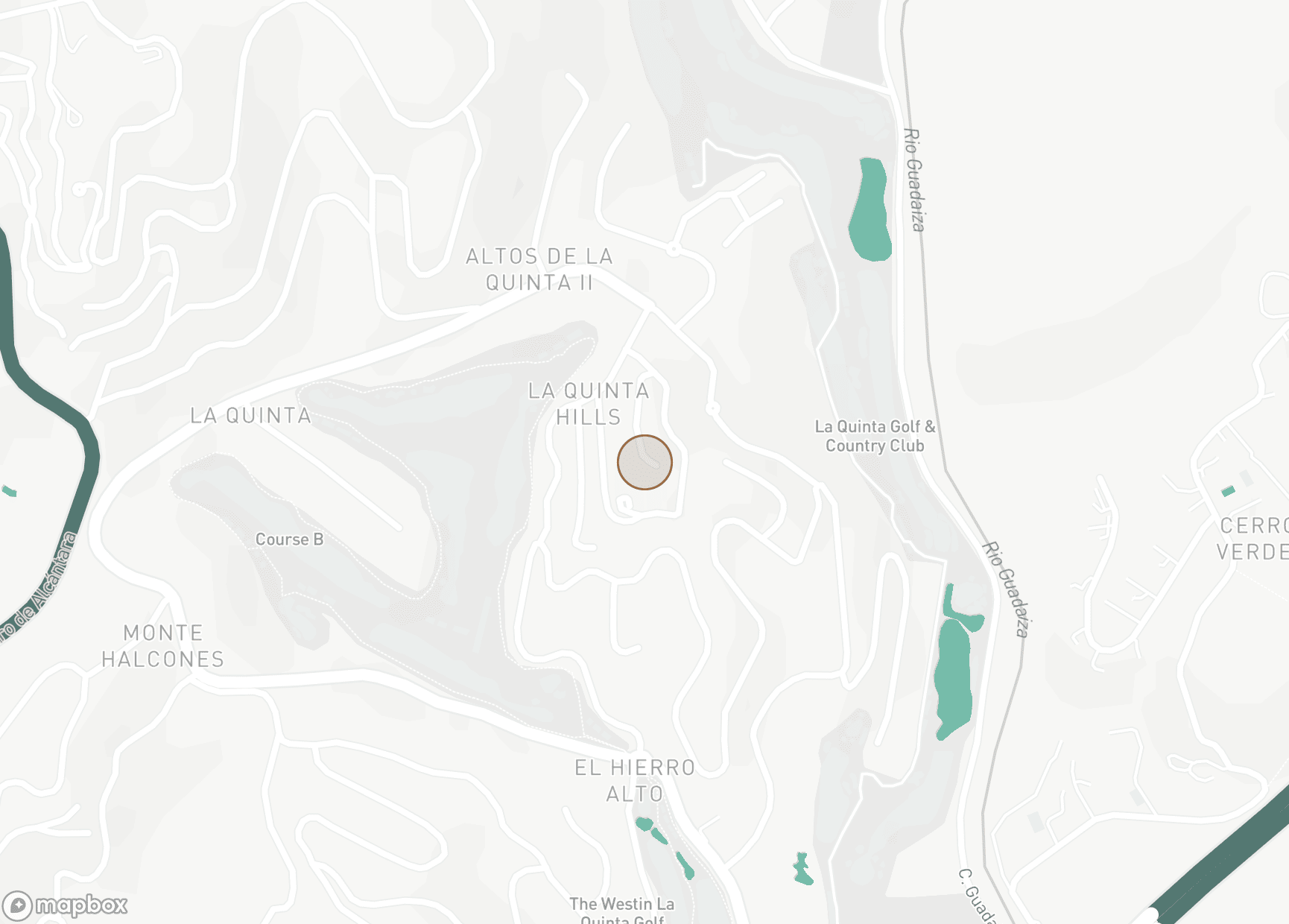 Property Location Map, La Quinta, Benahavis