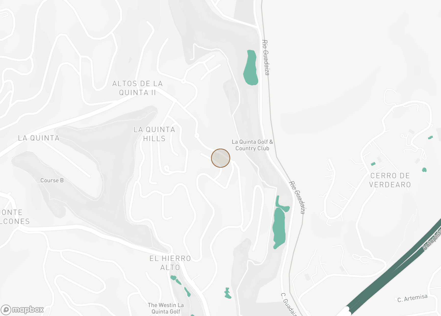 Property Location Map, El Herrojo, Benahavis