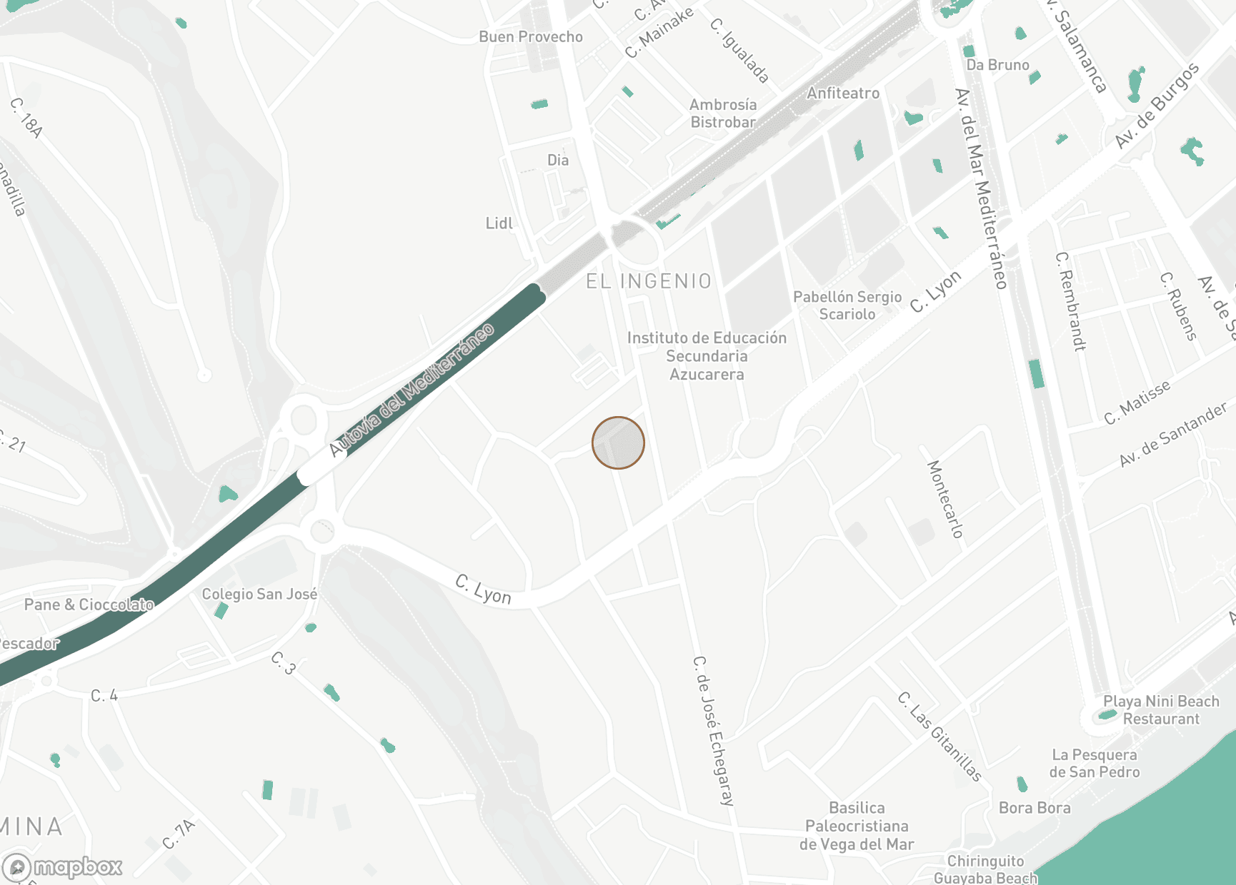 Property Location Map, San Pedro de Alcantara