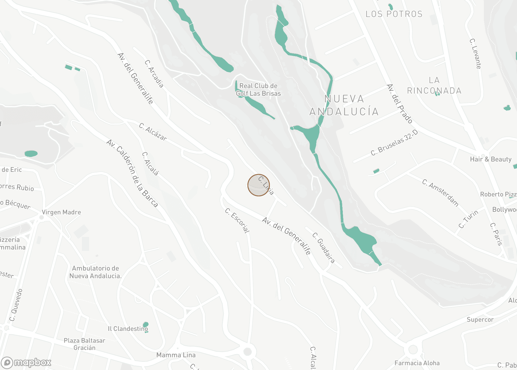 Property Location Map, Nueva Andalucia, Marbella (all areas)