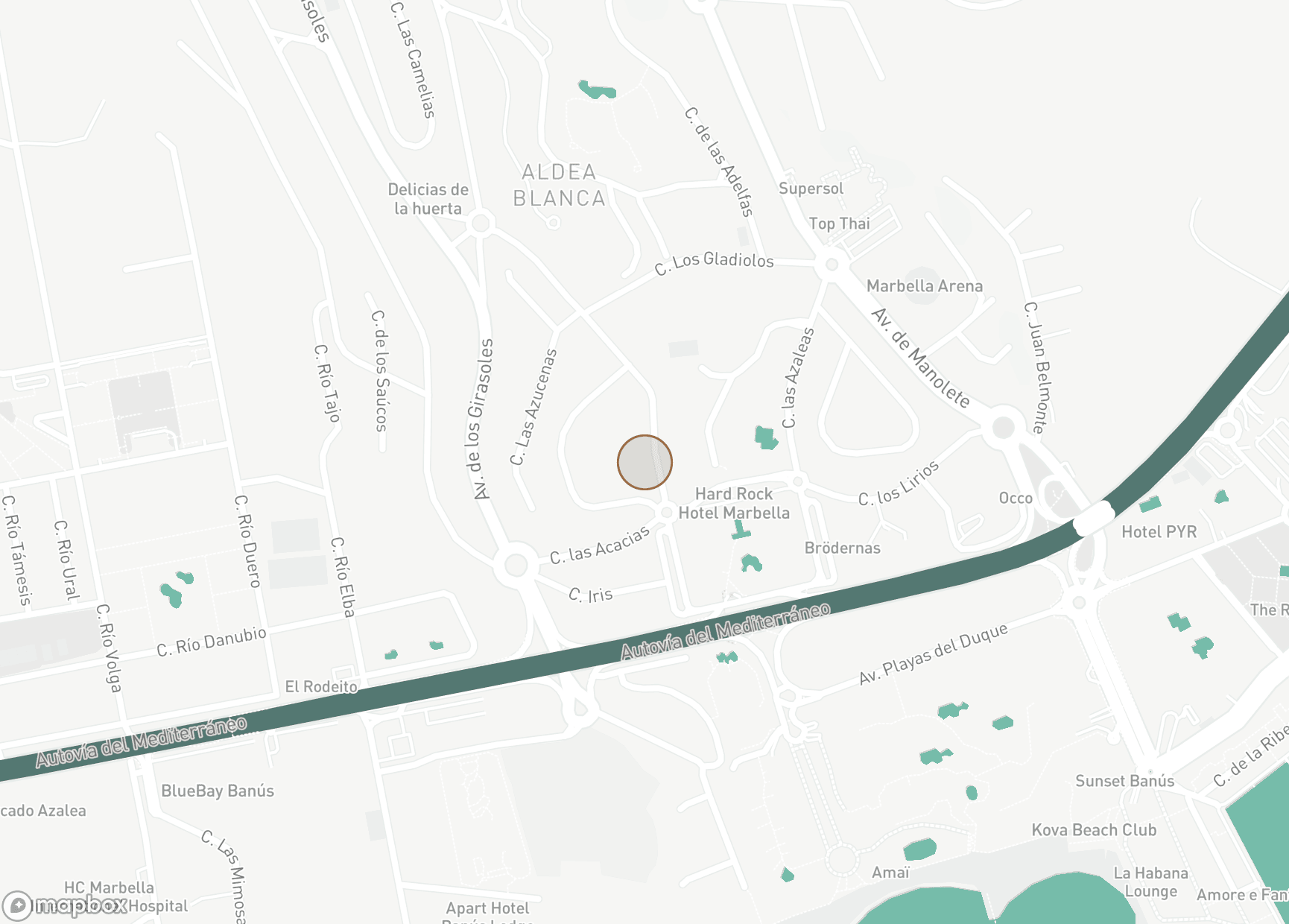 Property Location Map, Marbella - Puerto Banus, Marbella (alla områden)