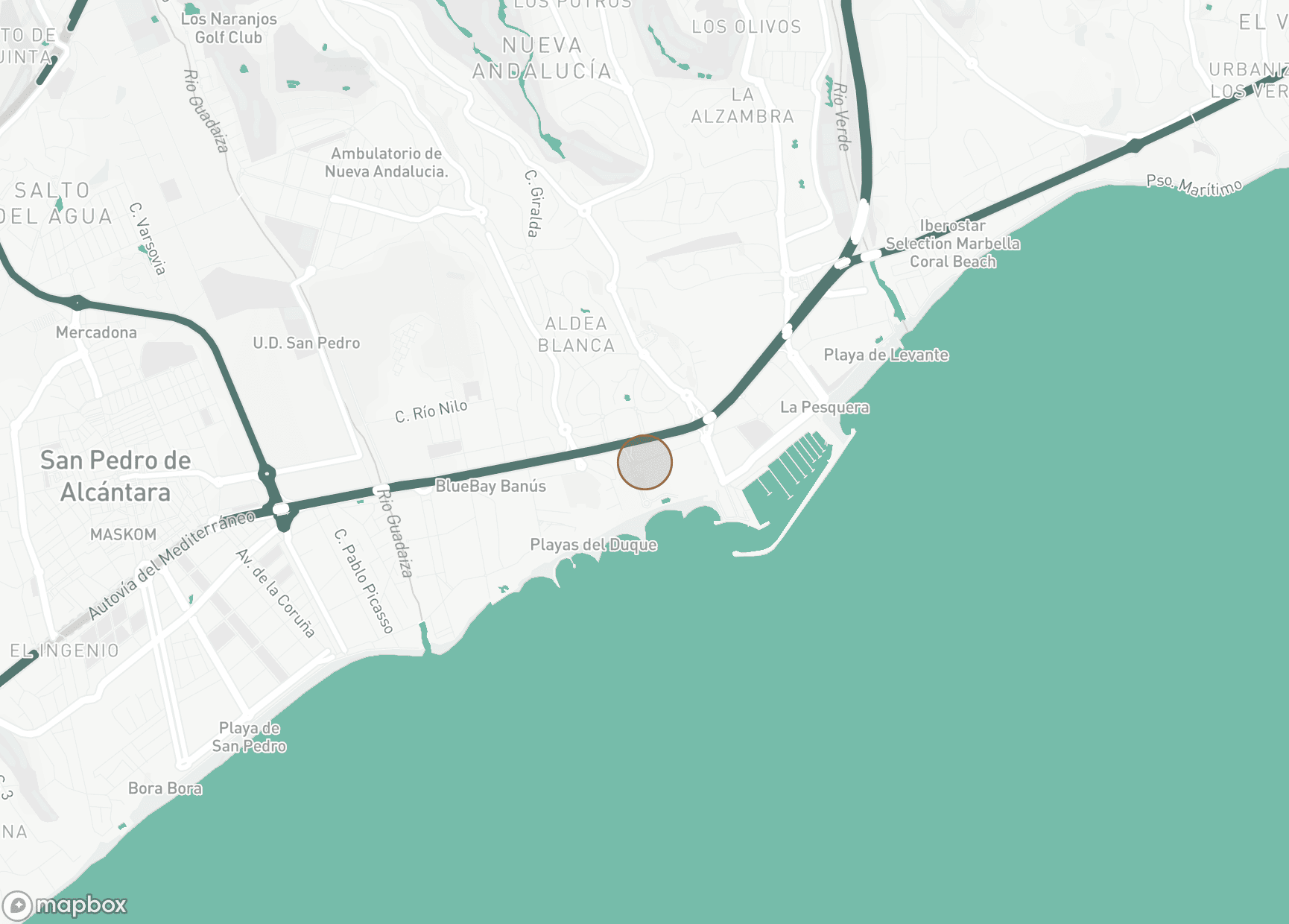 Property Location Map, Marbella - Puerto Banus, Marbella (alla områden)