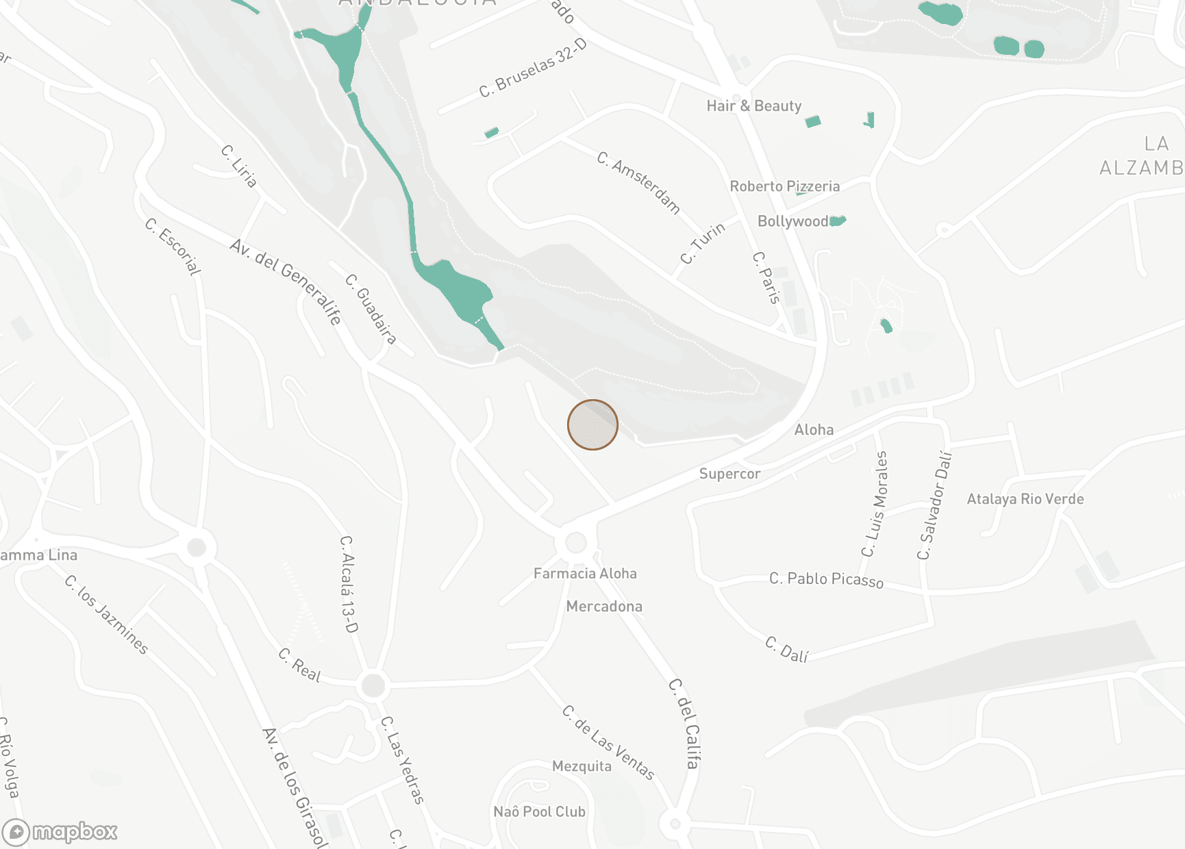 Property Location Map, Nueva Andalucia, Marbella (all areas)