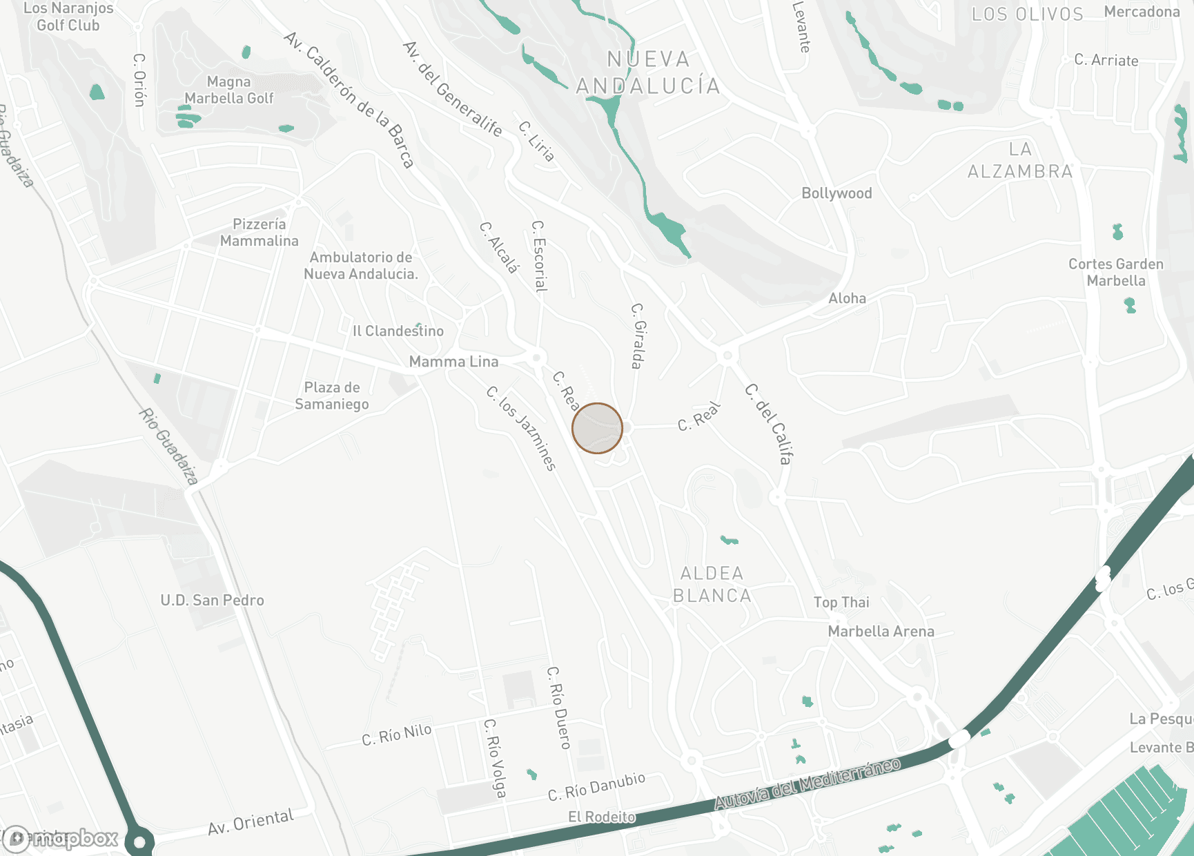 Property Location Map, Celeste Marbella, Nueva Andalucia