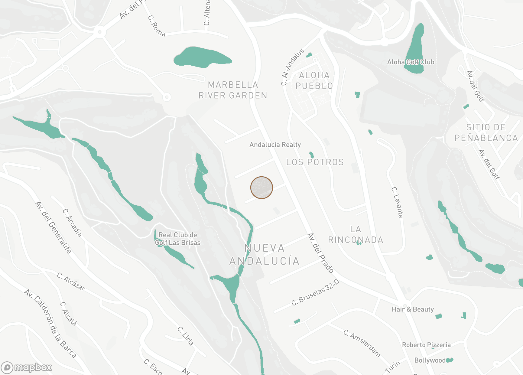 Property Location Map, Nueva Andalucia, Marbella (alla områden)