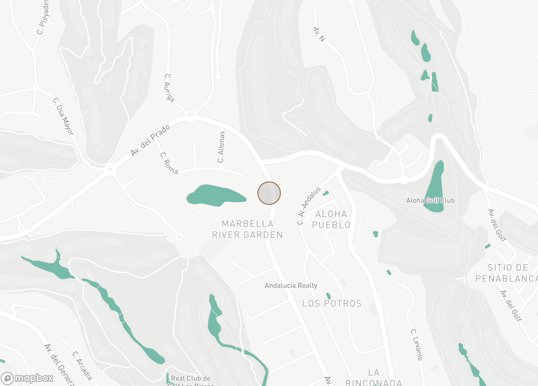 Property Location Map, Nueva Andalucia, Marbella (all areas)