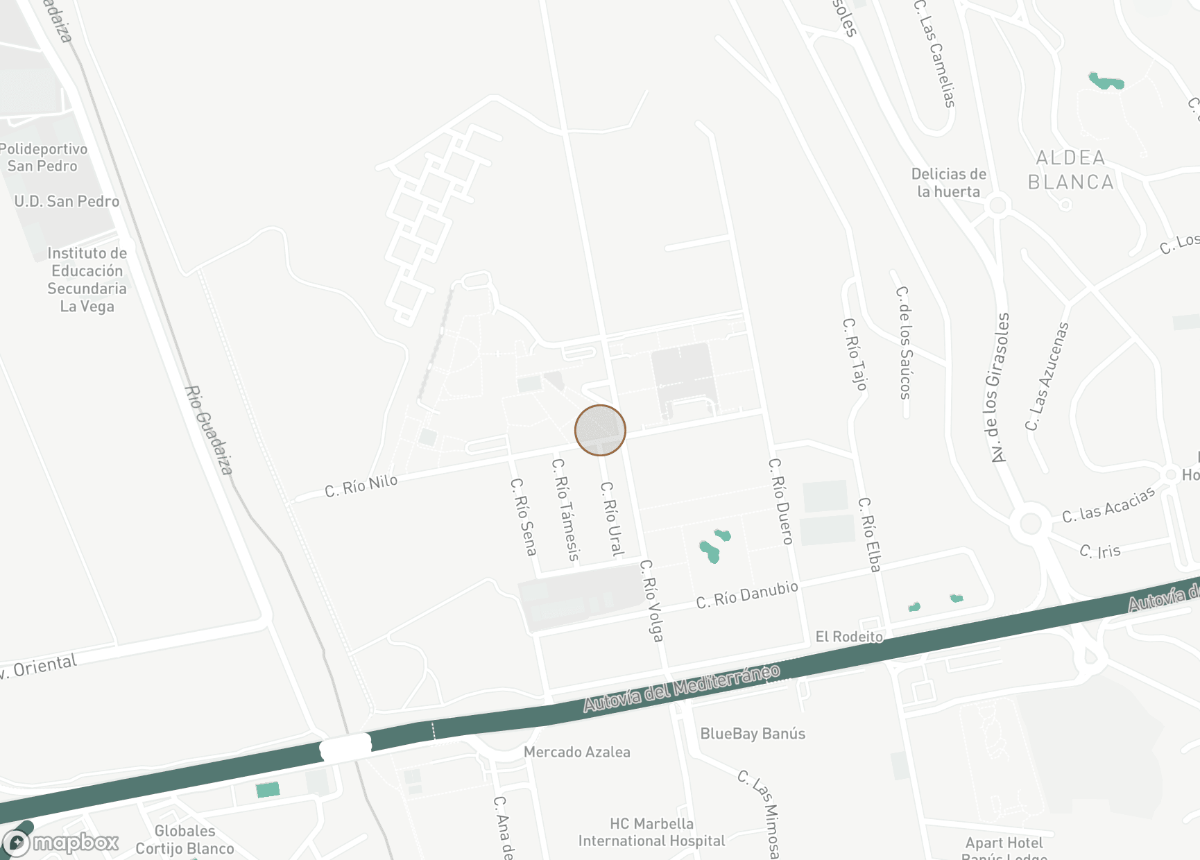Property Location Map, Altos del Rodeo, Nueva Andalucia