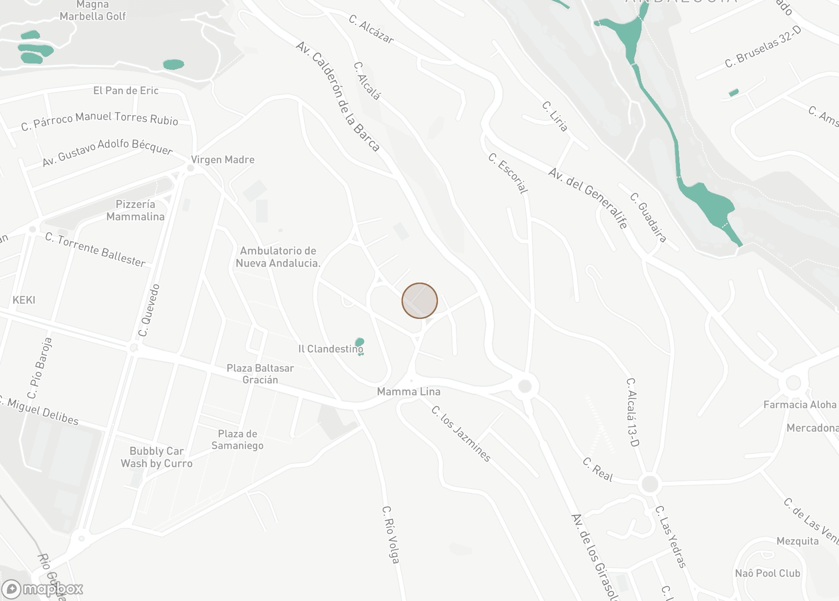 Property Location Map, Nueva Andalucia, Marbella (all areas)