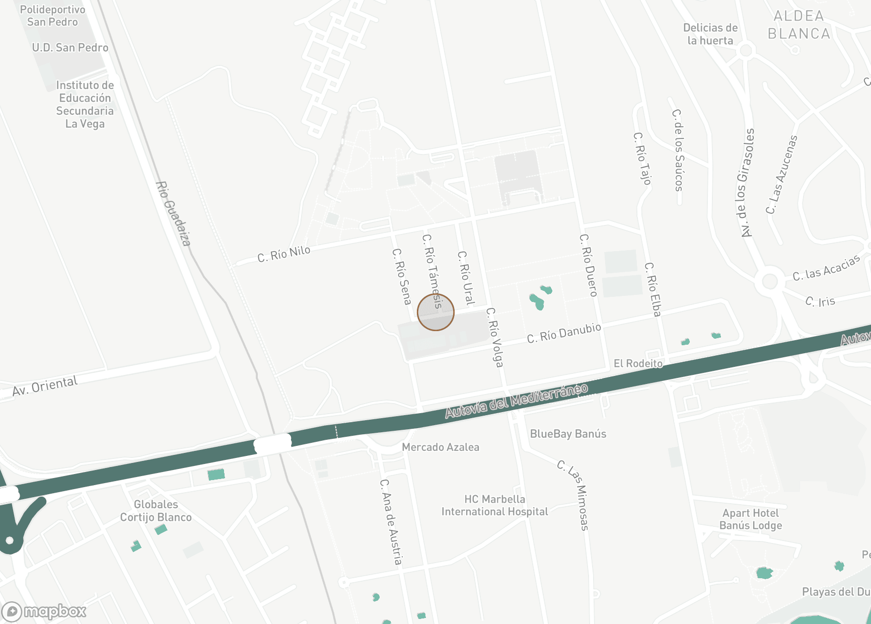 Property Location Map, Altos del Rodeo, Nueva Andalucia