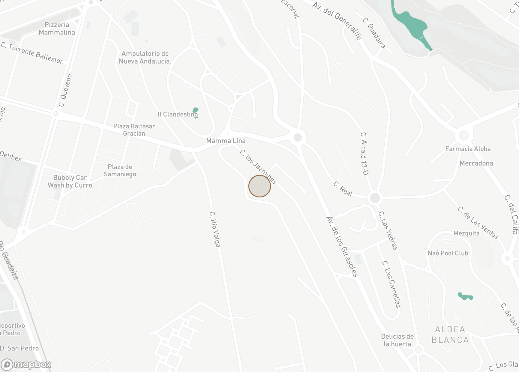 Property Location Map, Nueva Andalucia, Marbella (all areas)