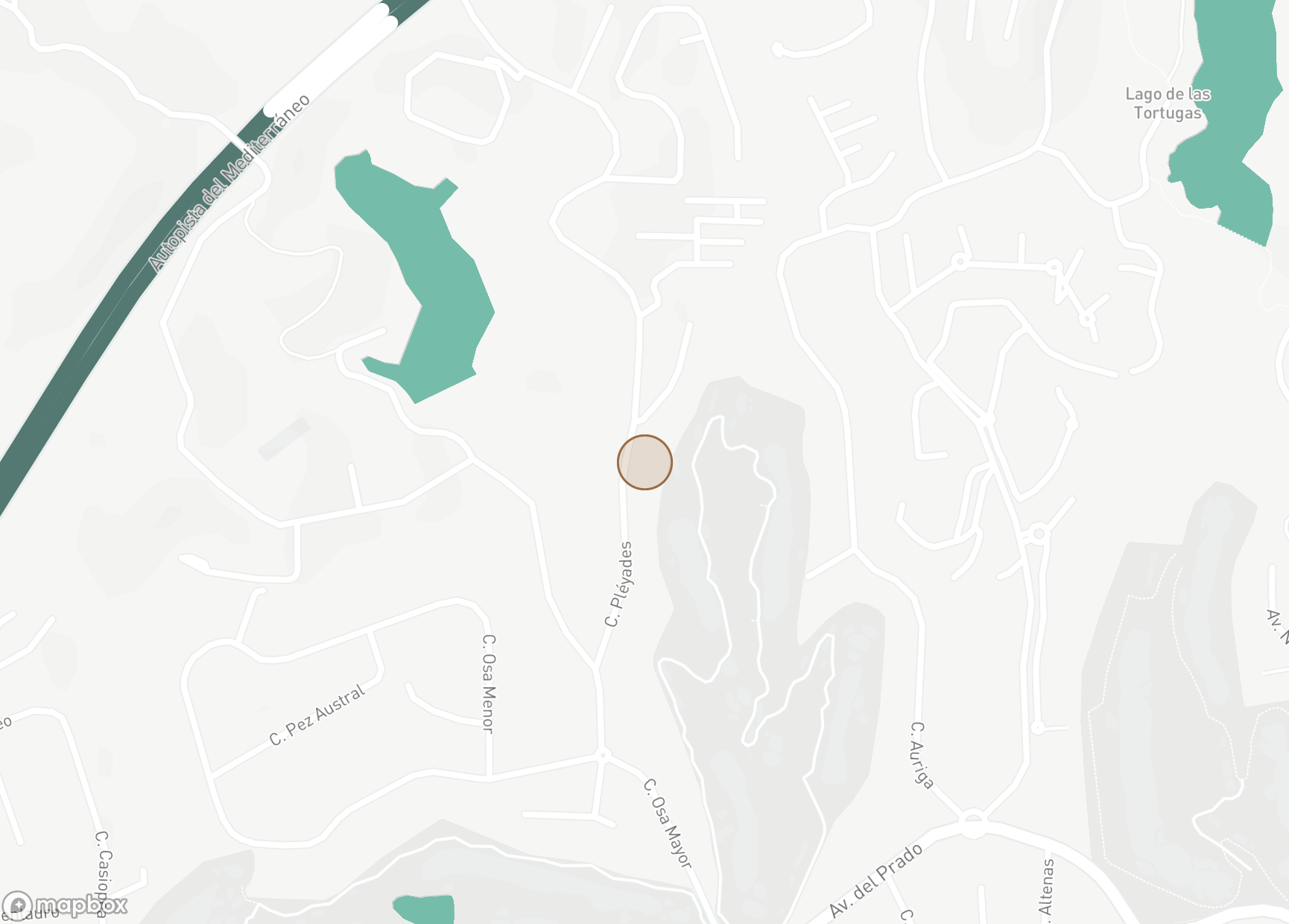 Property Location Map, La Cerquilla, Nueva Andalucia