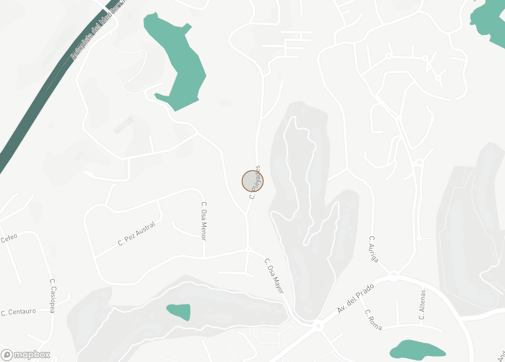 Property Location Map, La Cerquilla, Nueva Andalucia