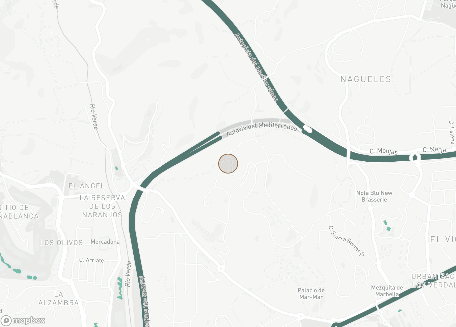 Property Location Map, Lomas de Magna Marbella, Marbella Golden Mile