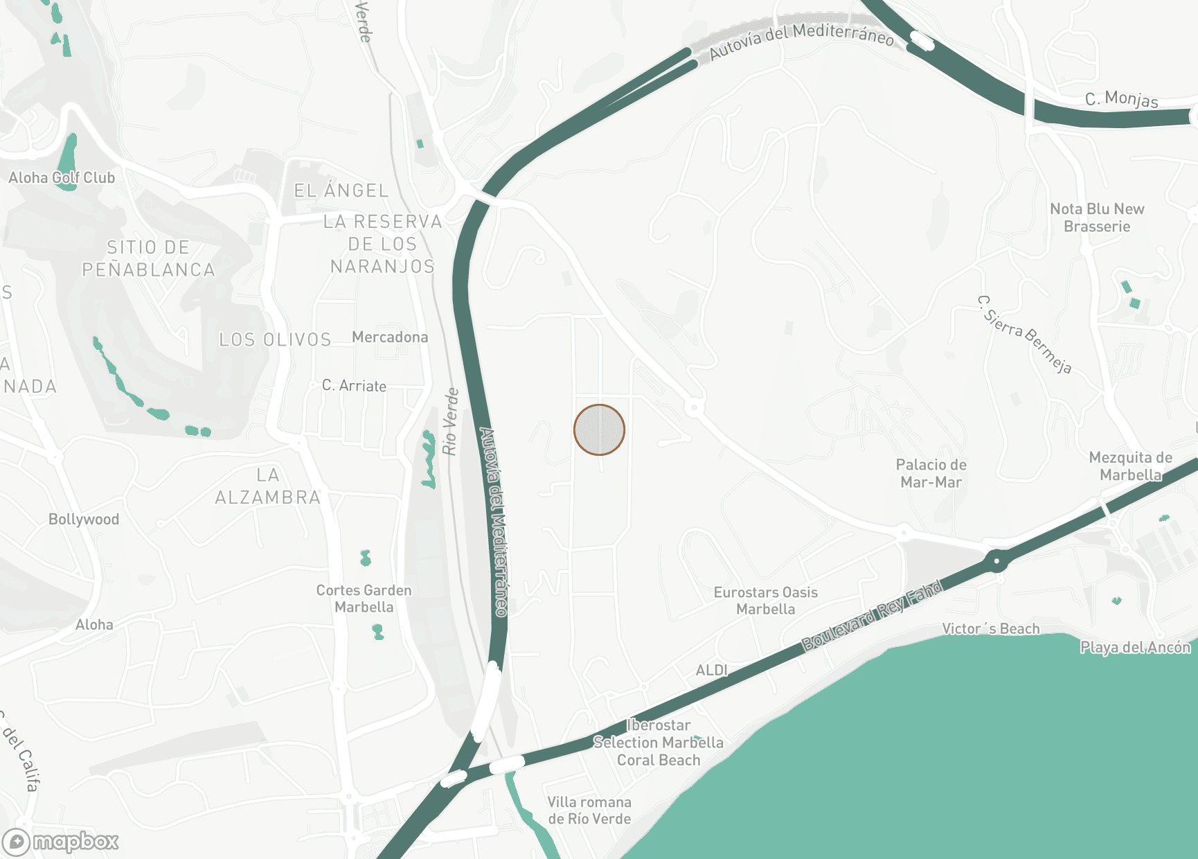 Property Location Map, Epic Marbella, Marbella Golden Mile