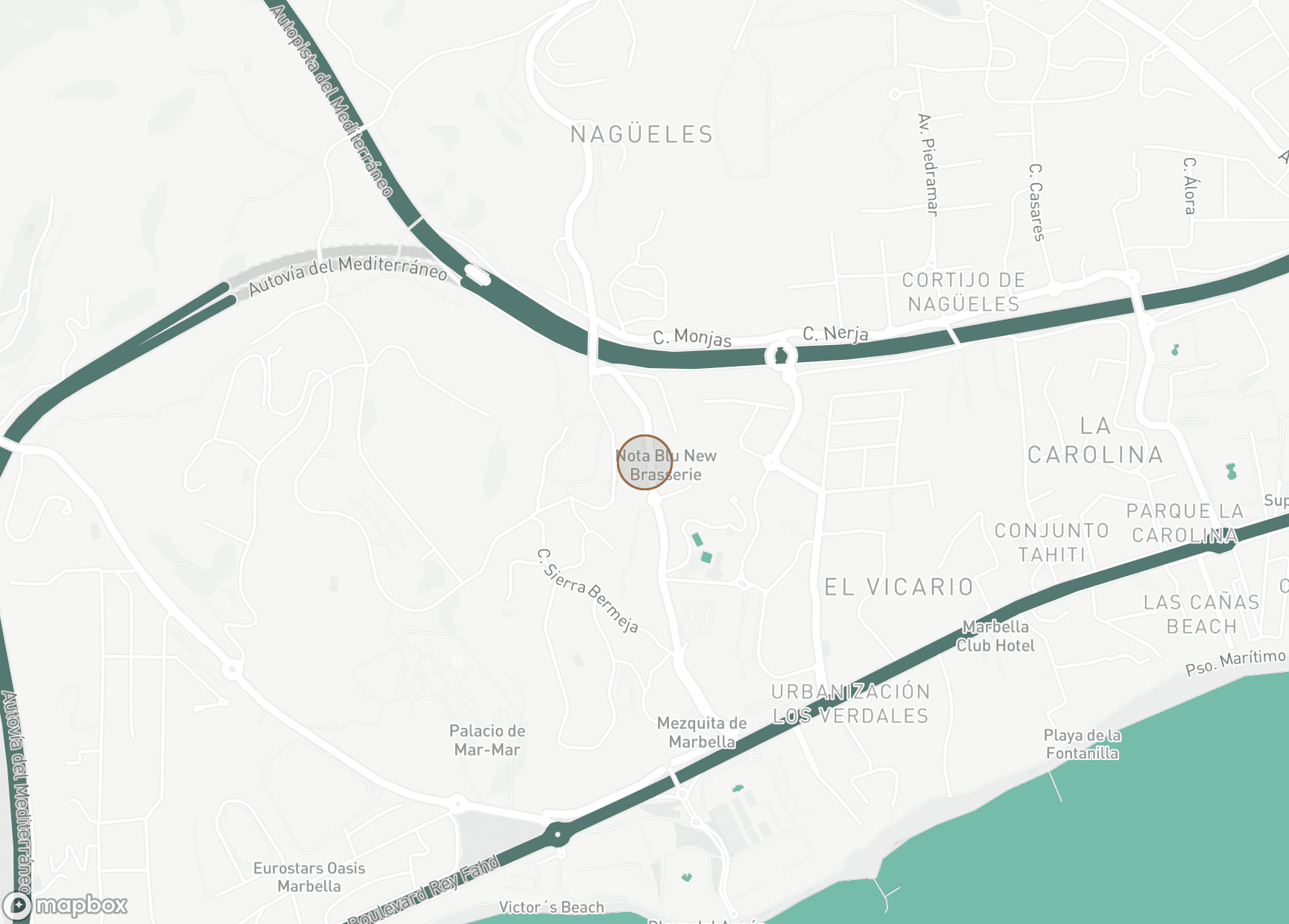 Property Location Map, Lomas del Rey, Marbella Golden Mile