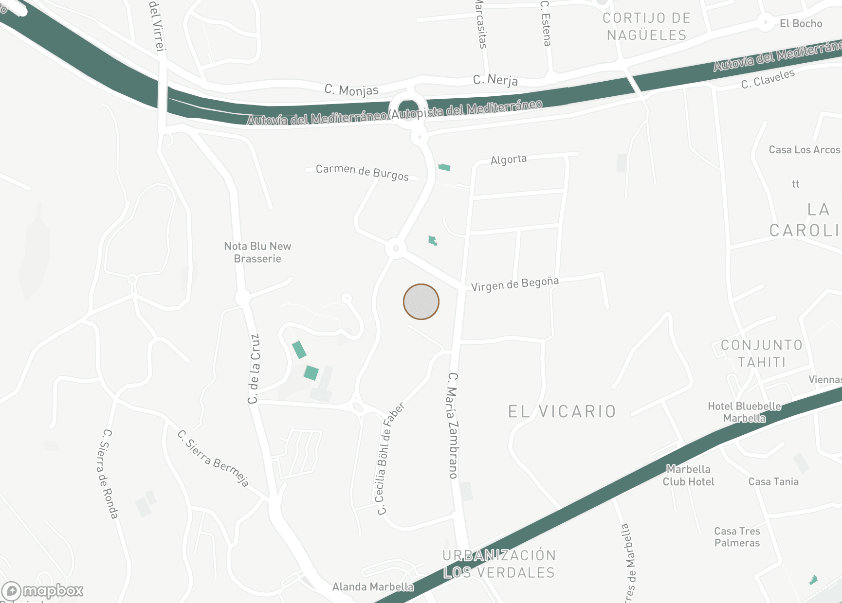 Property Location Map, Marbella Golden Mile, Marbella (all areas)