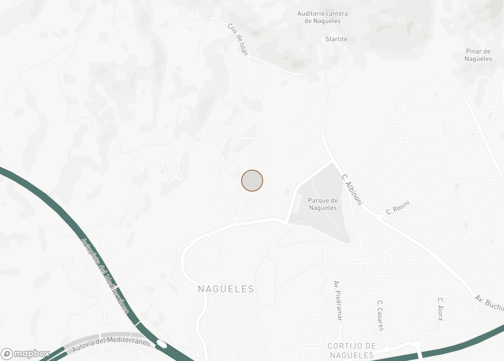 Property Location Map, Marbella Hill Club, Marbella Golden Mile