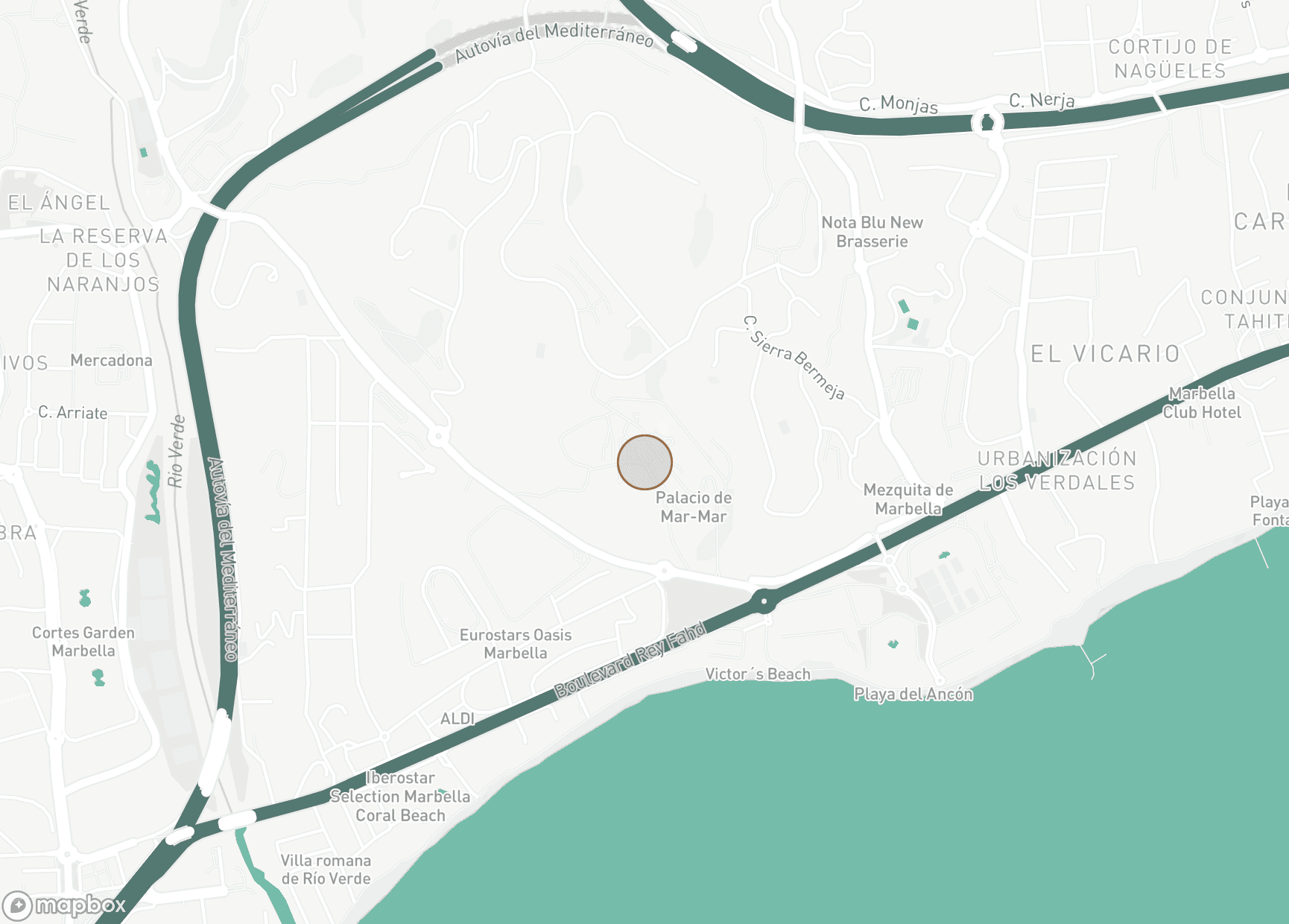 Property Location Map, Las Lomas del Marbella Club, Marbella Golden Mile