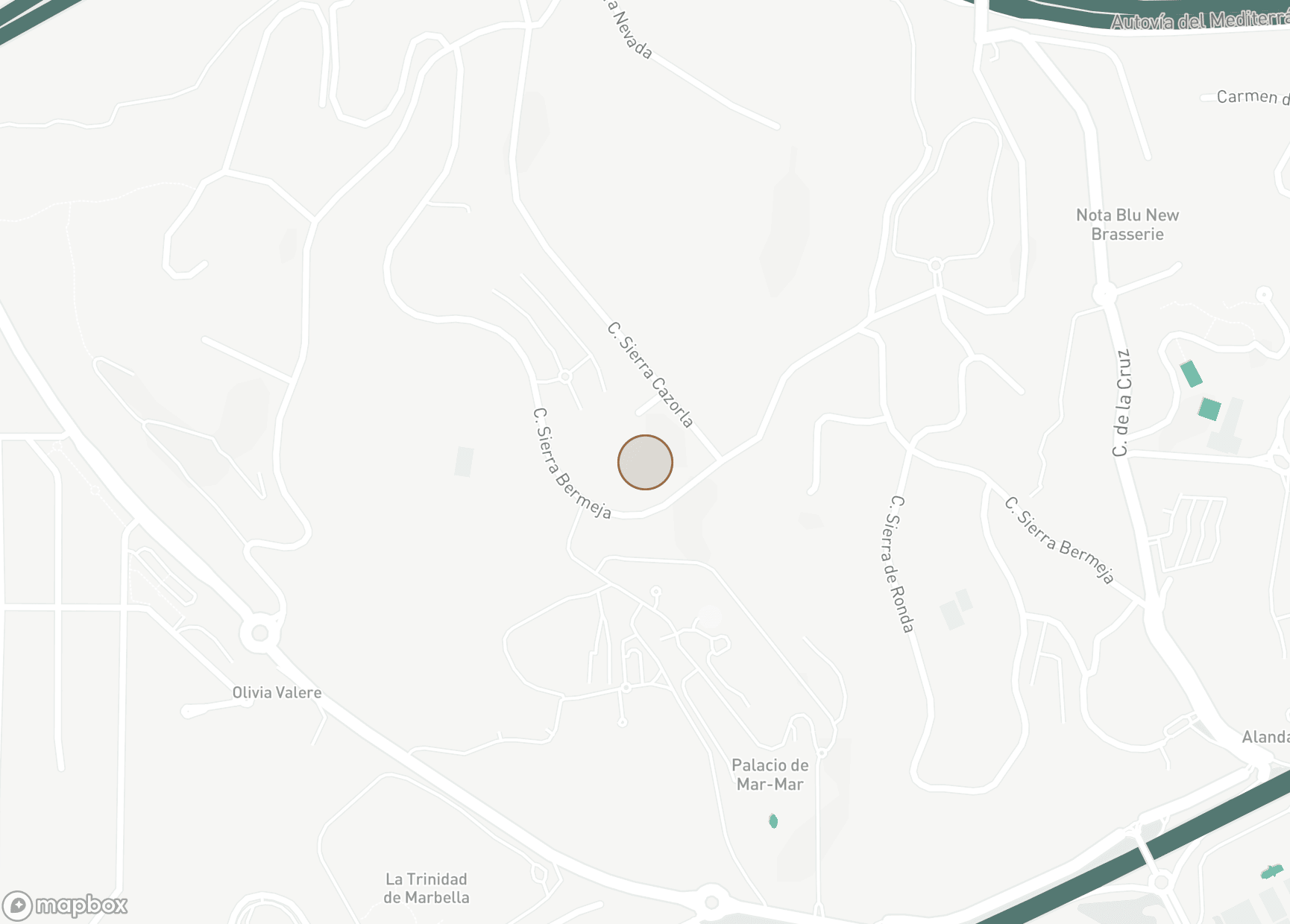 Property Location Map, Coto Real, Marbella Golden Mile