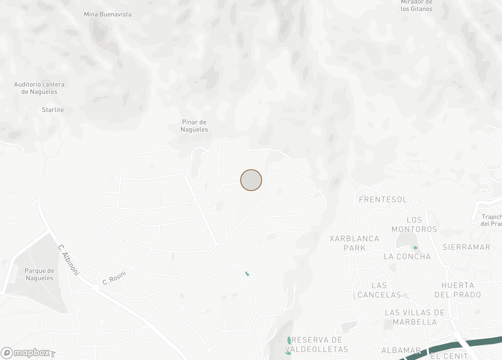 Property Location Map, Cascada de Camojan, Marbella Golden Mile