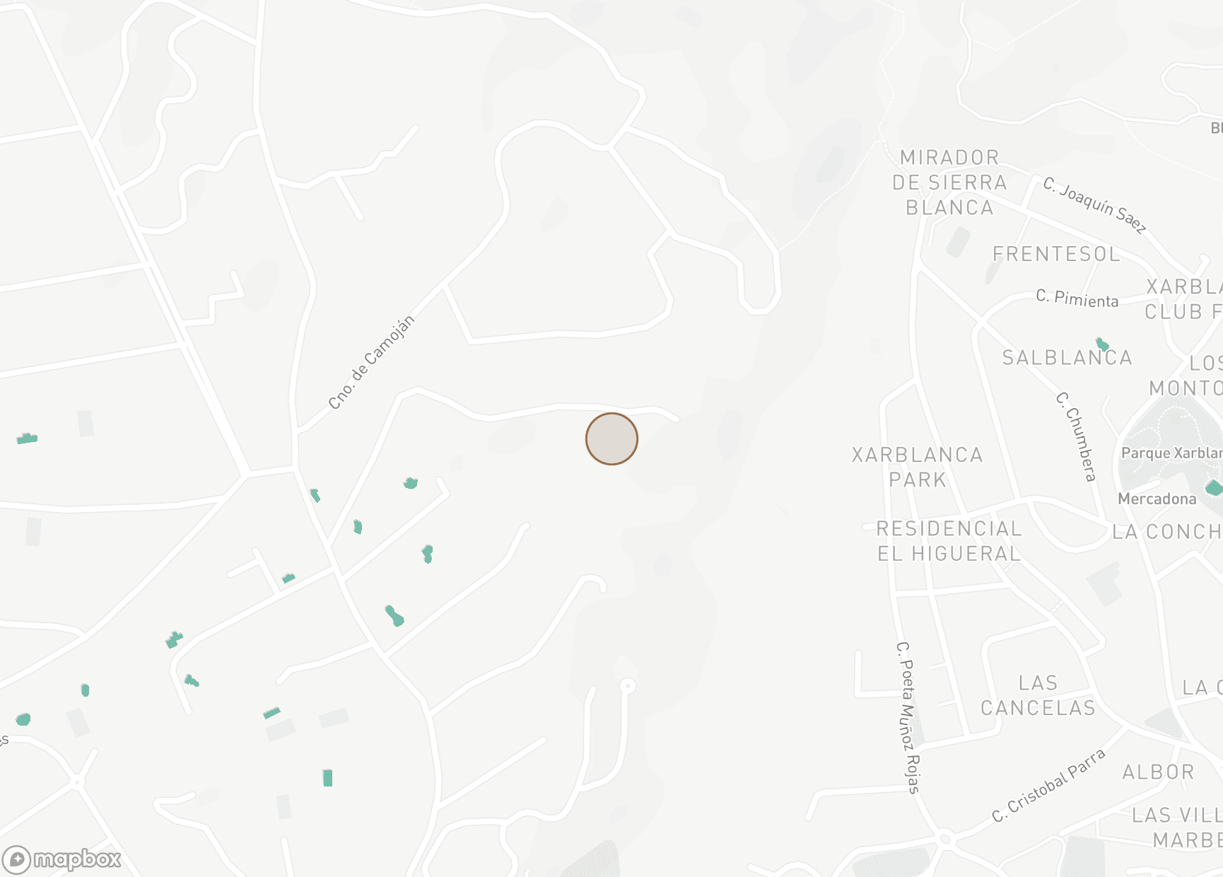 Property Location Map, Condado de Sierra Blanca, Marbella Golden Mile