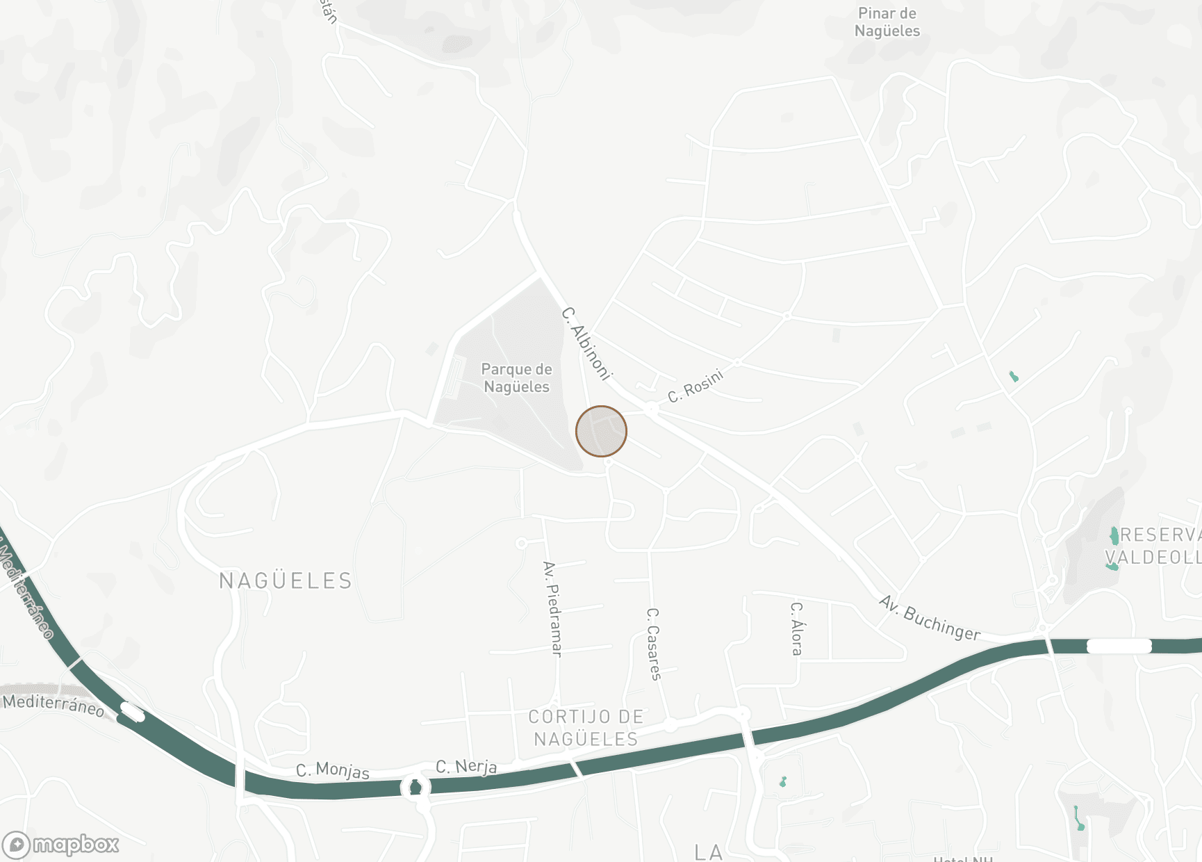 Property Location Map, Vistas Marinas, Marbella Golden Mile