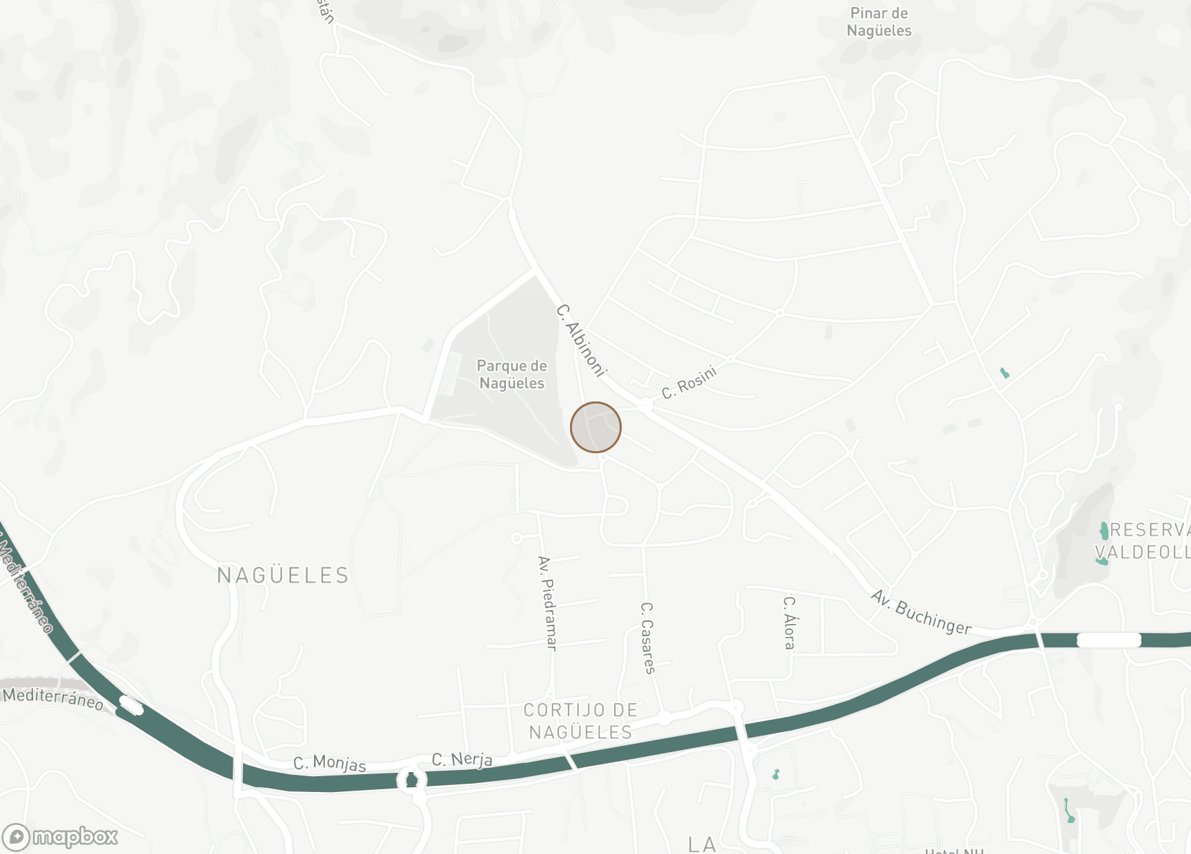 Property Location Map, Vistas Marinas, Marbella Golden Mile