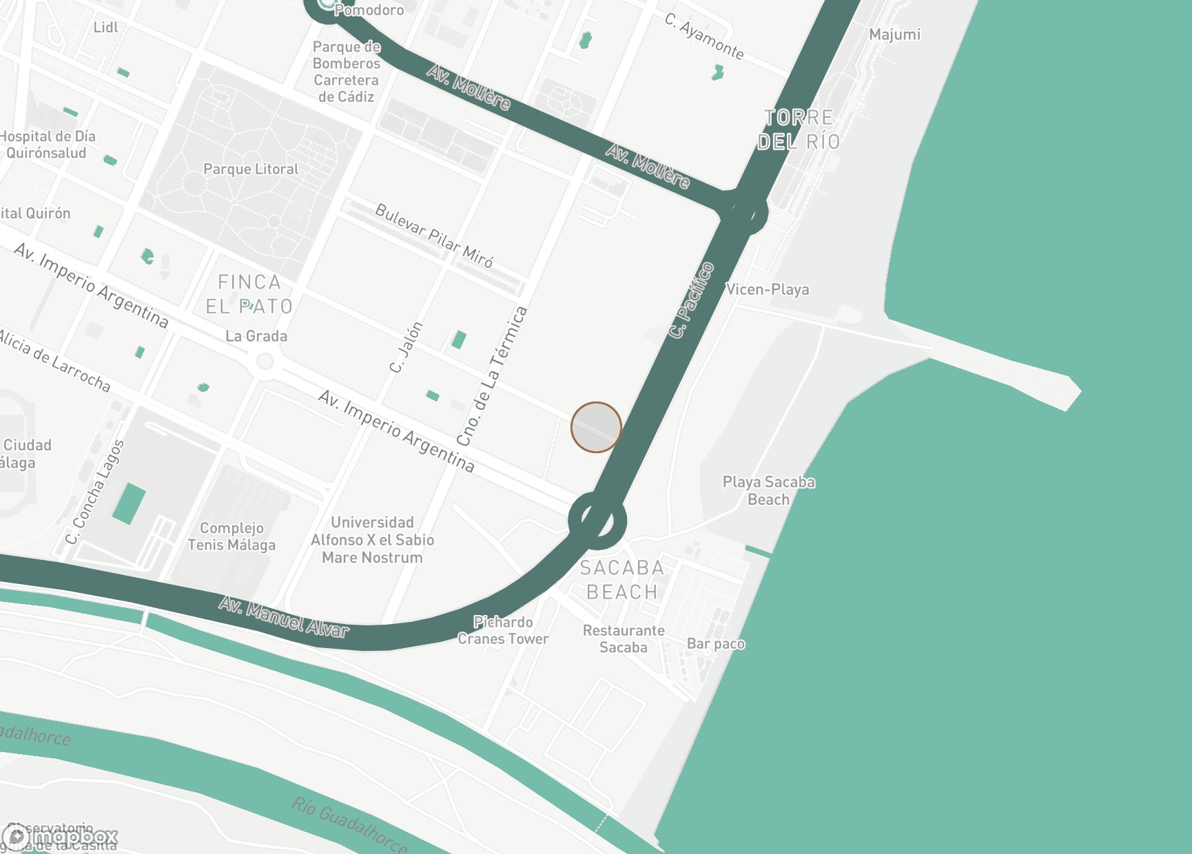 Property Location Map, Malaga