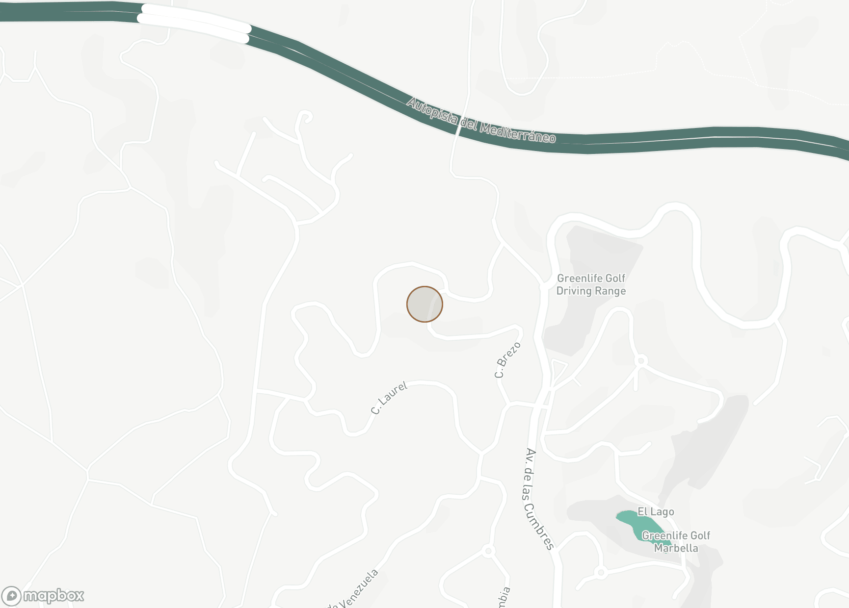 Property Location Map, Elviria, Marbella East