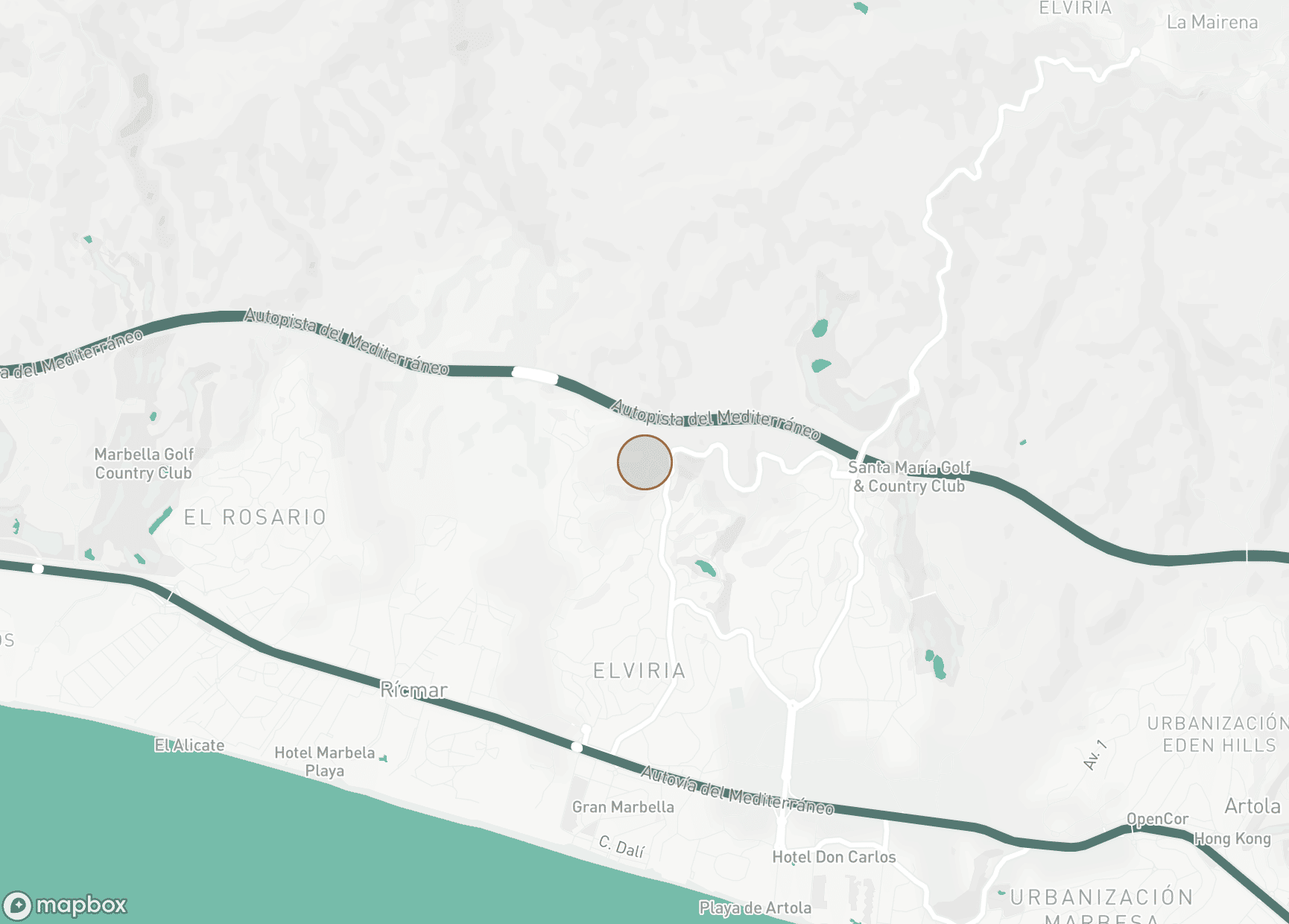 Property Location Map, Marbella East, Marbella (all areas)