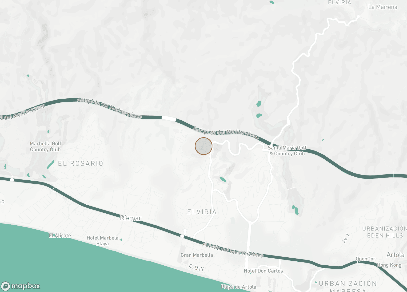 Property Location Map, Marbella East, Marbella (all areas)
