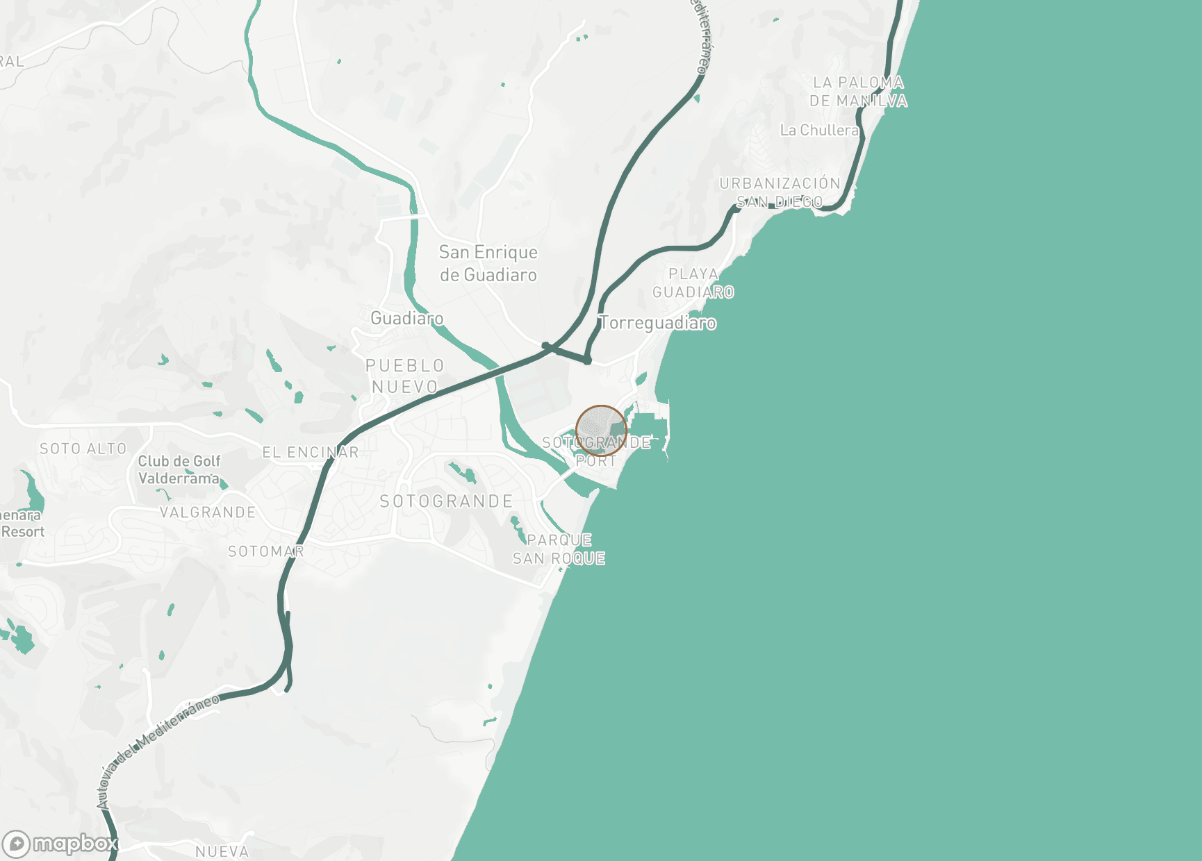 Property Location Map, Sotogrande