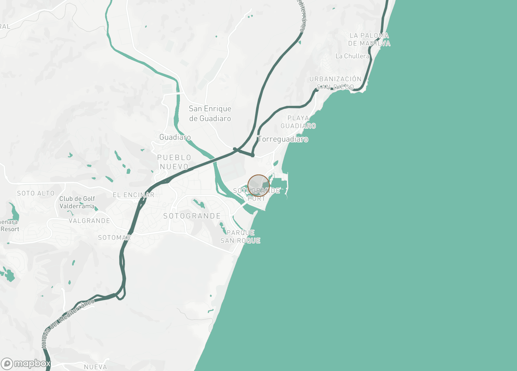 Property Location Map, Sotogrande