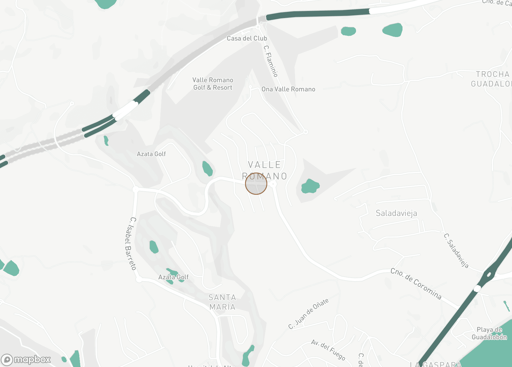 Property Location Map, Valle Romano, Estepona West