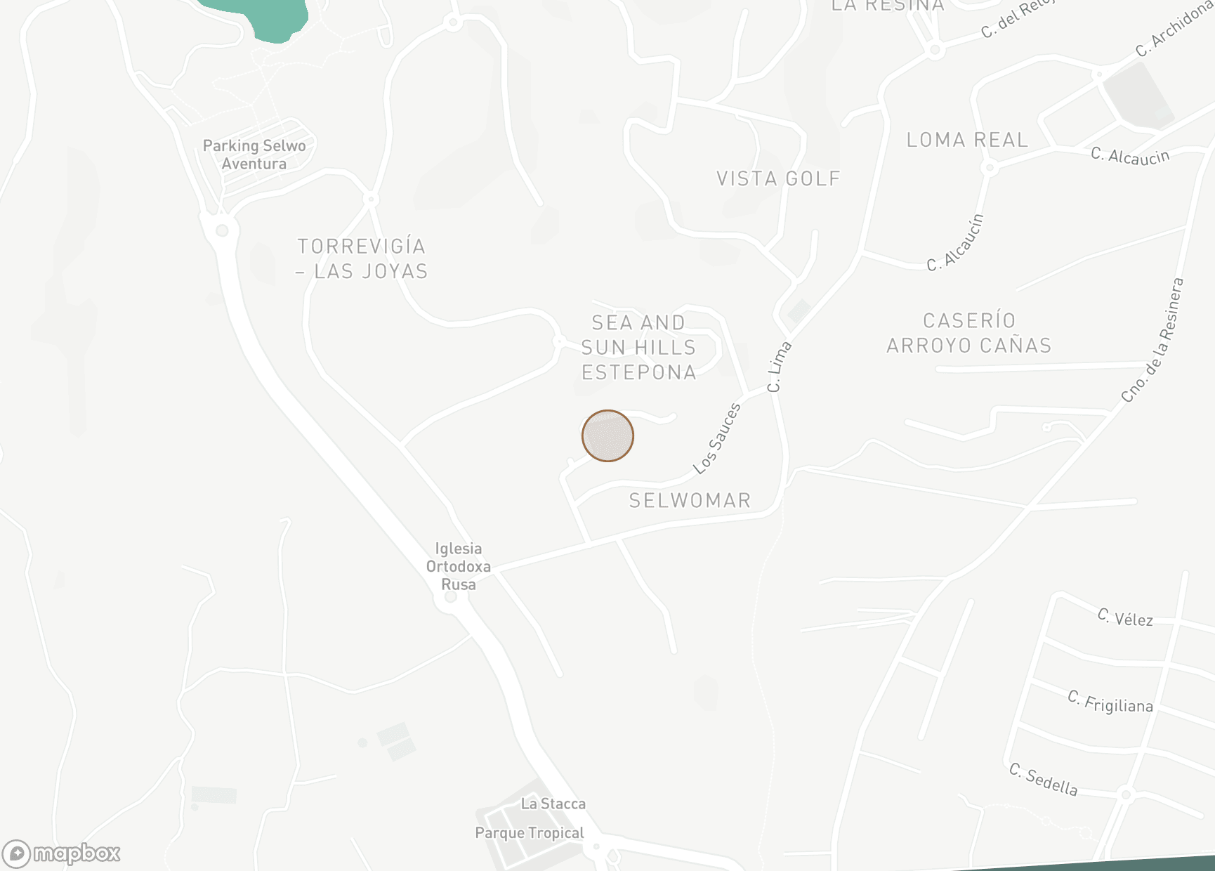 Property Location Map, Estepona East