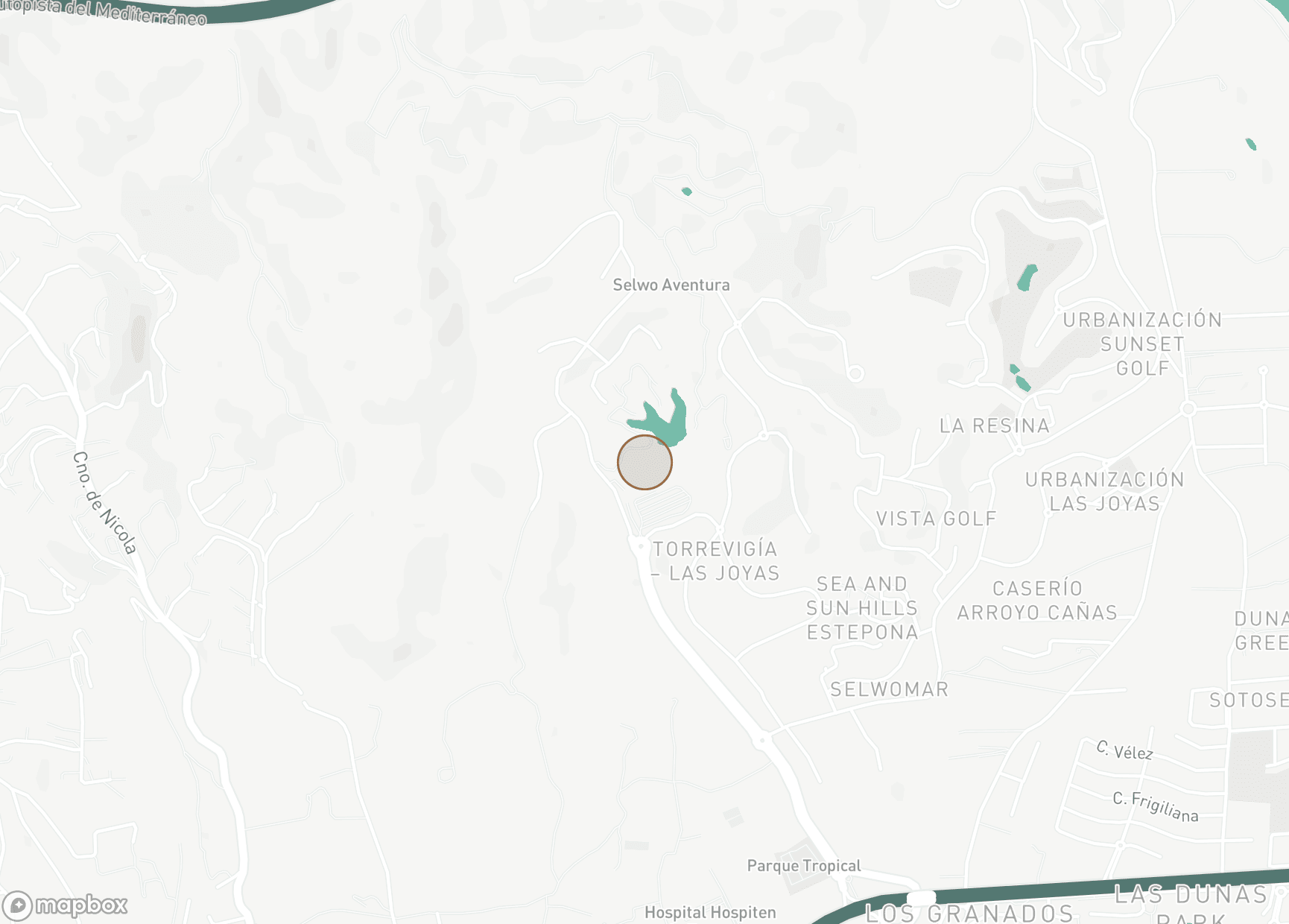 Property Location Map, Selwo, Estepona East