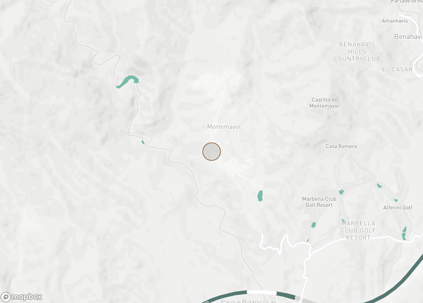 Property Location Map, Monte Mayor, Benahavis