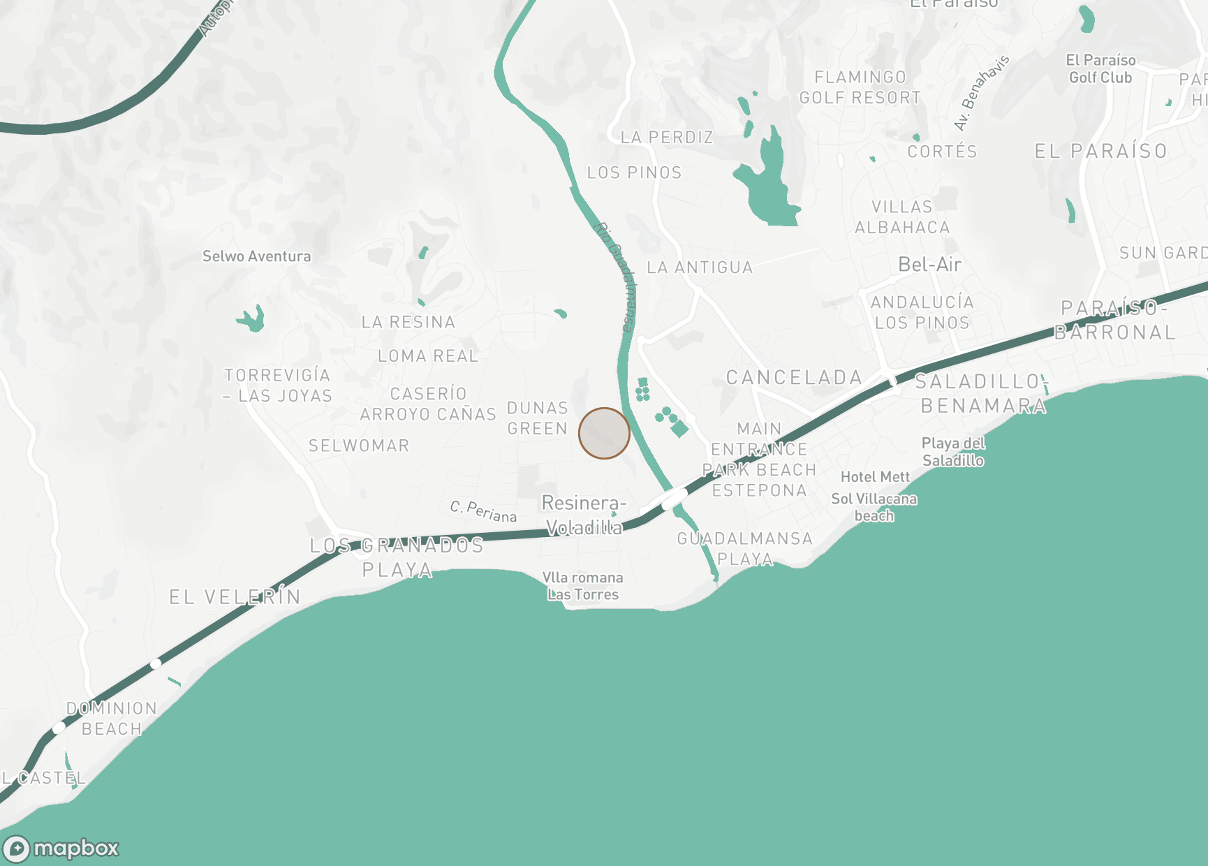 Property Location Map, Estepona East