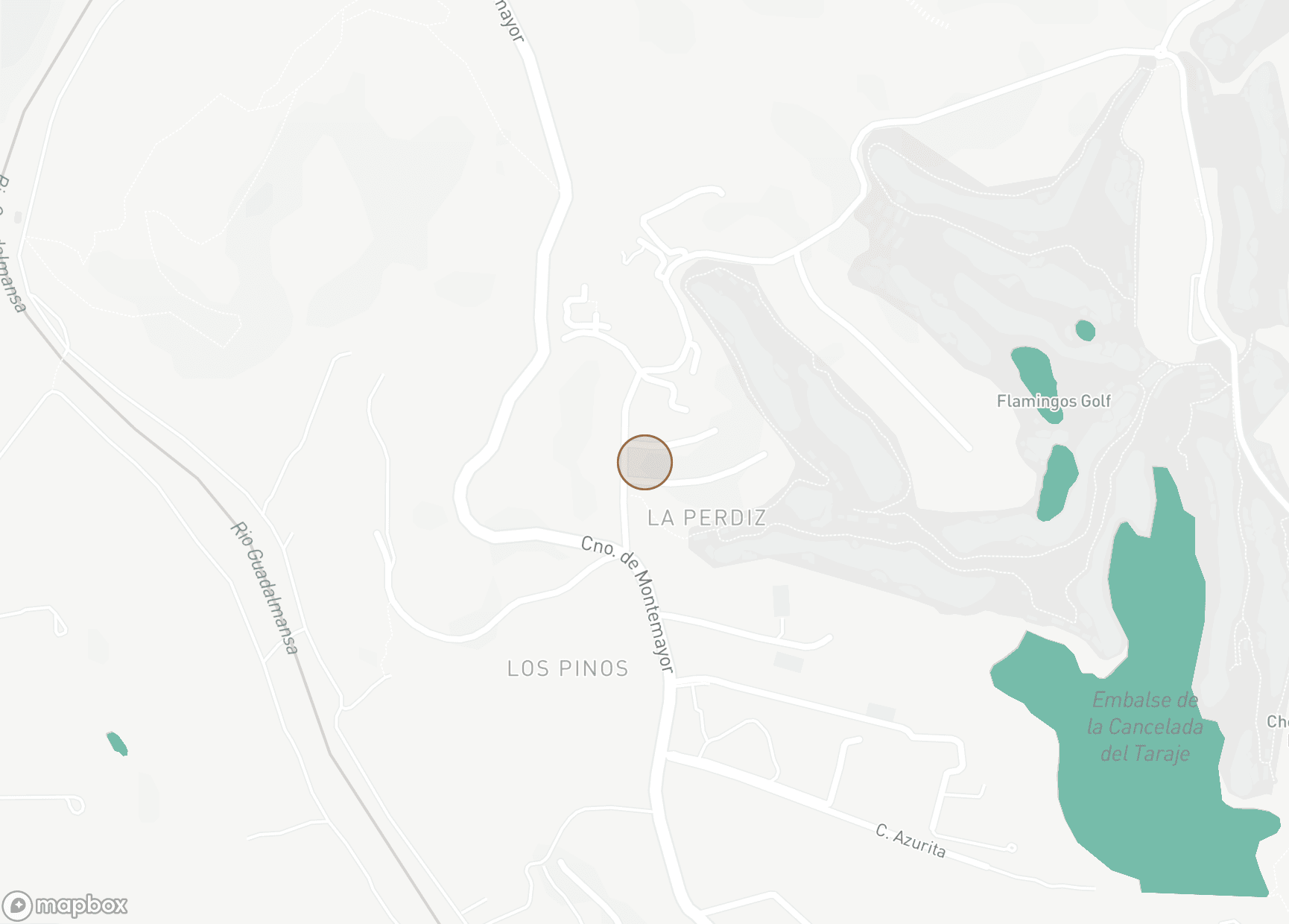 Property Location Map, Los Flamingos, Benahavis
